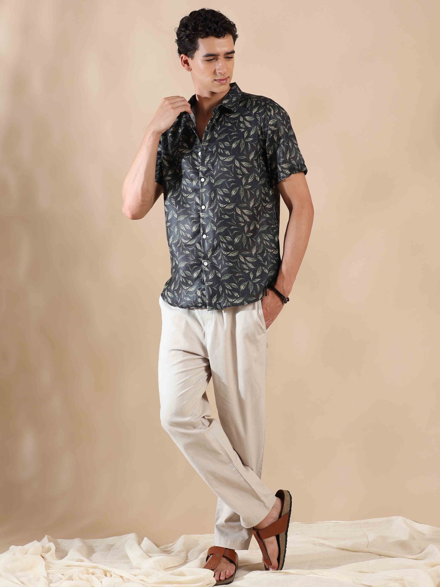 Summer midnight magic Cotton Shirt