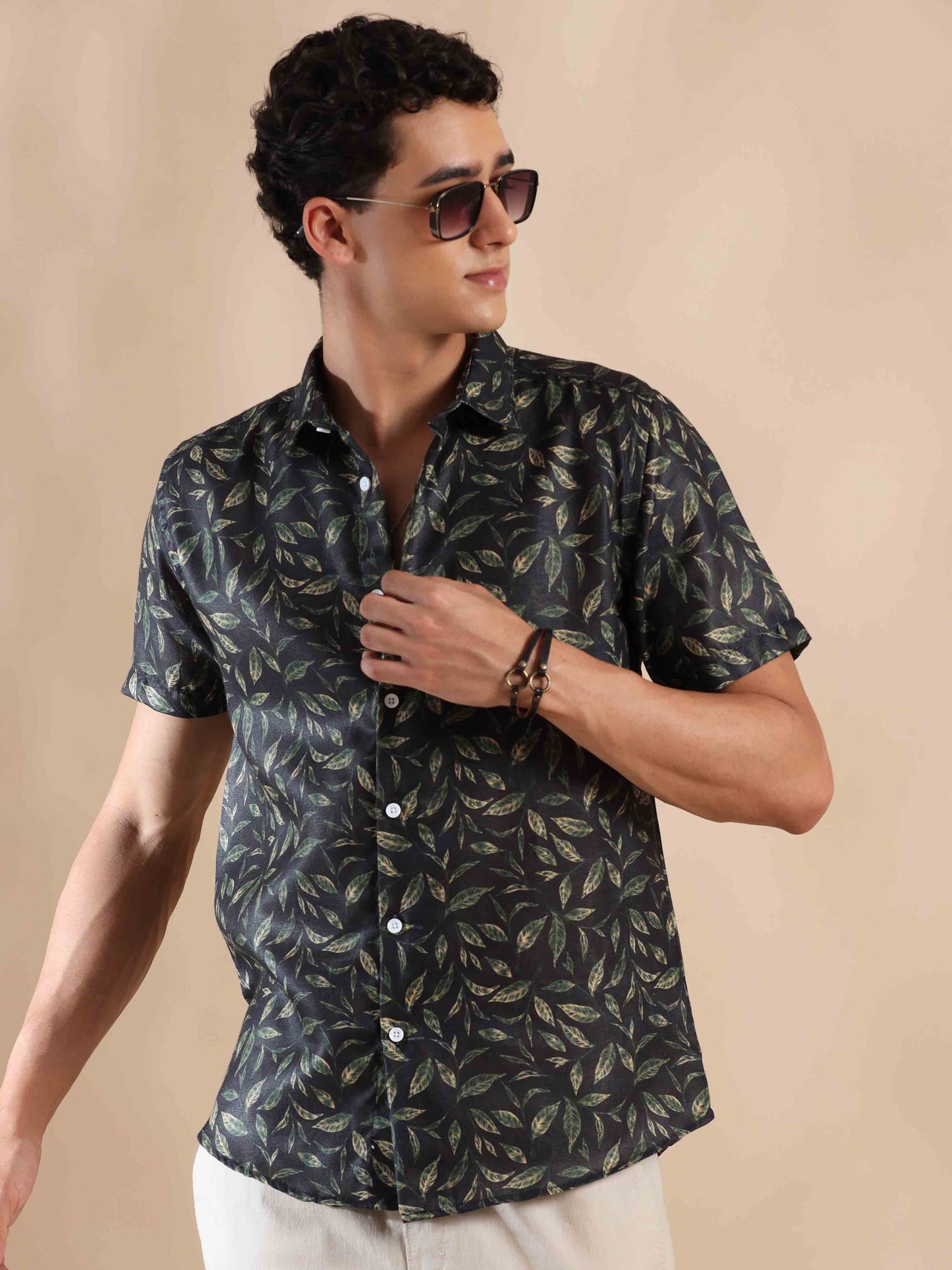 Summer midnight magic Cotton Shirt