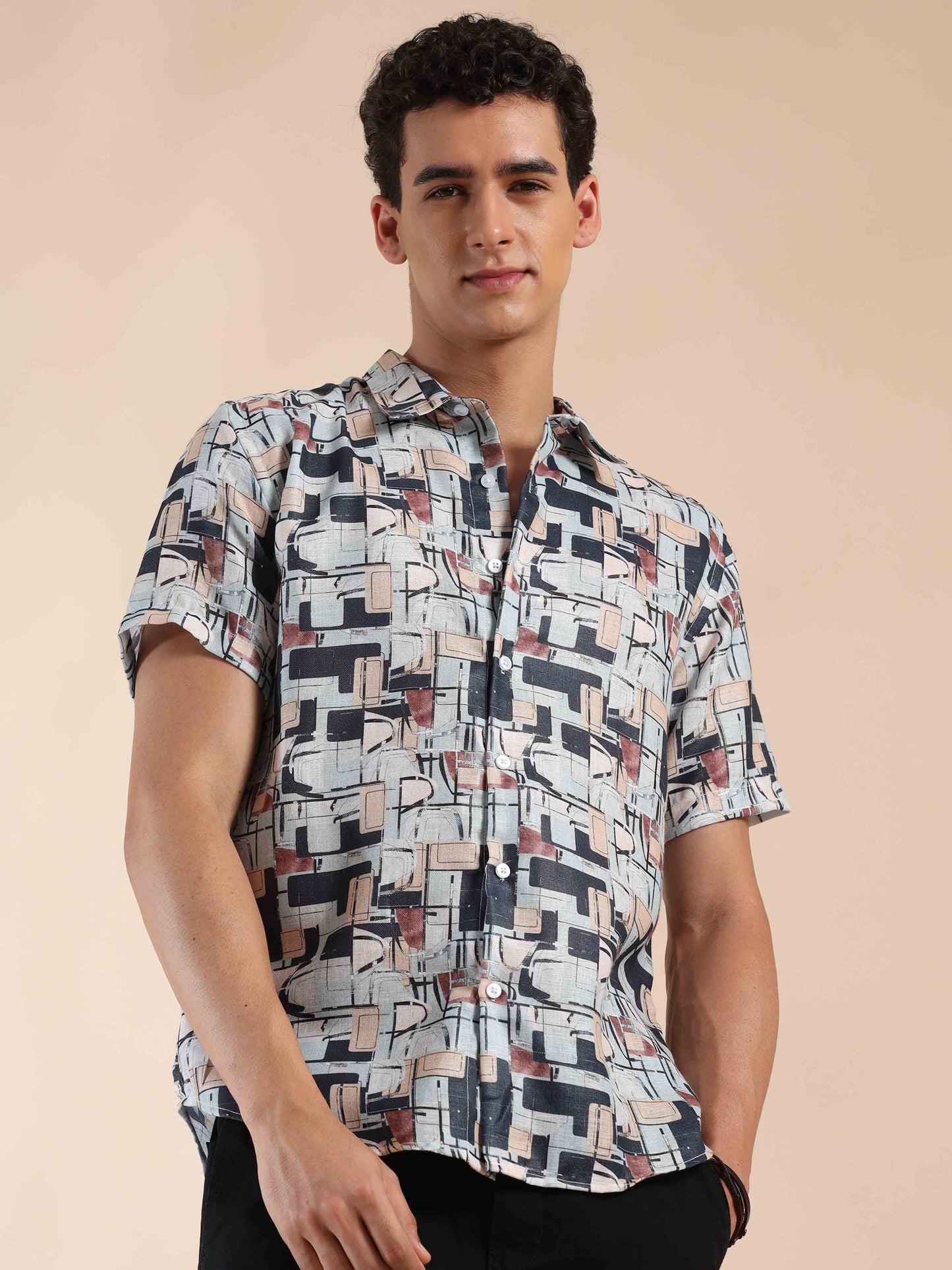 Sunny Swan Serenade Cotton Shirt