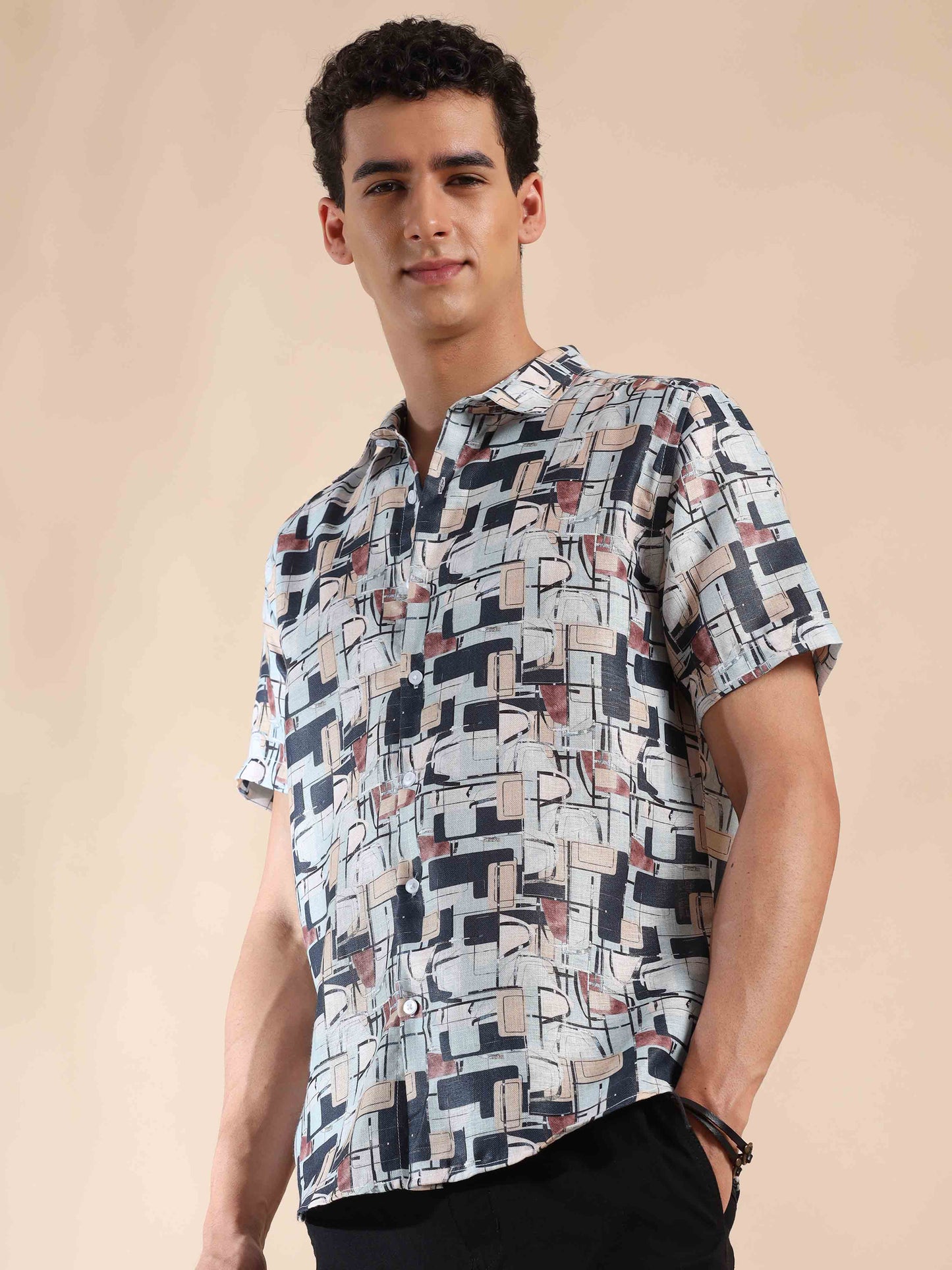 Sunny Swan Serenade Cotton Shirt