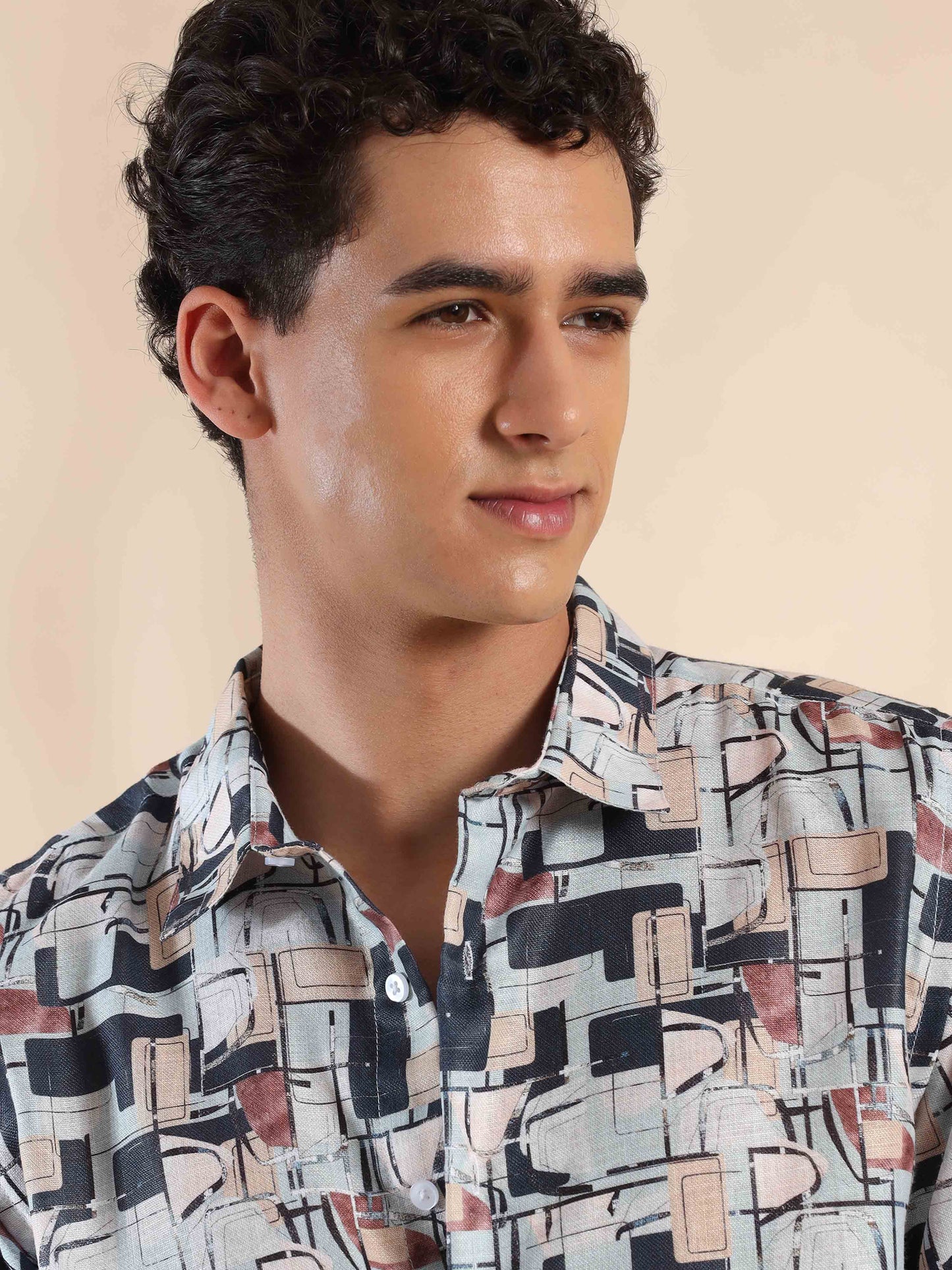 Sunny Swan Serenade Cotton Shirt