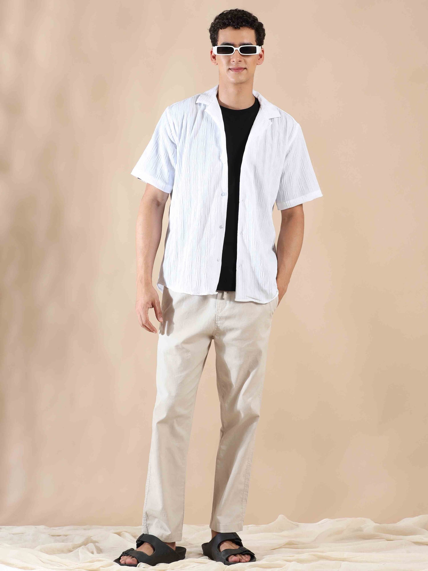 White Sands Sunset Bliss Popcorn Shirt