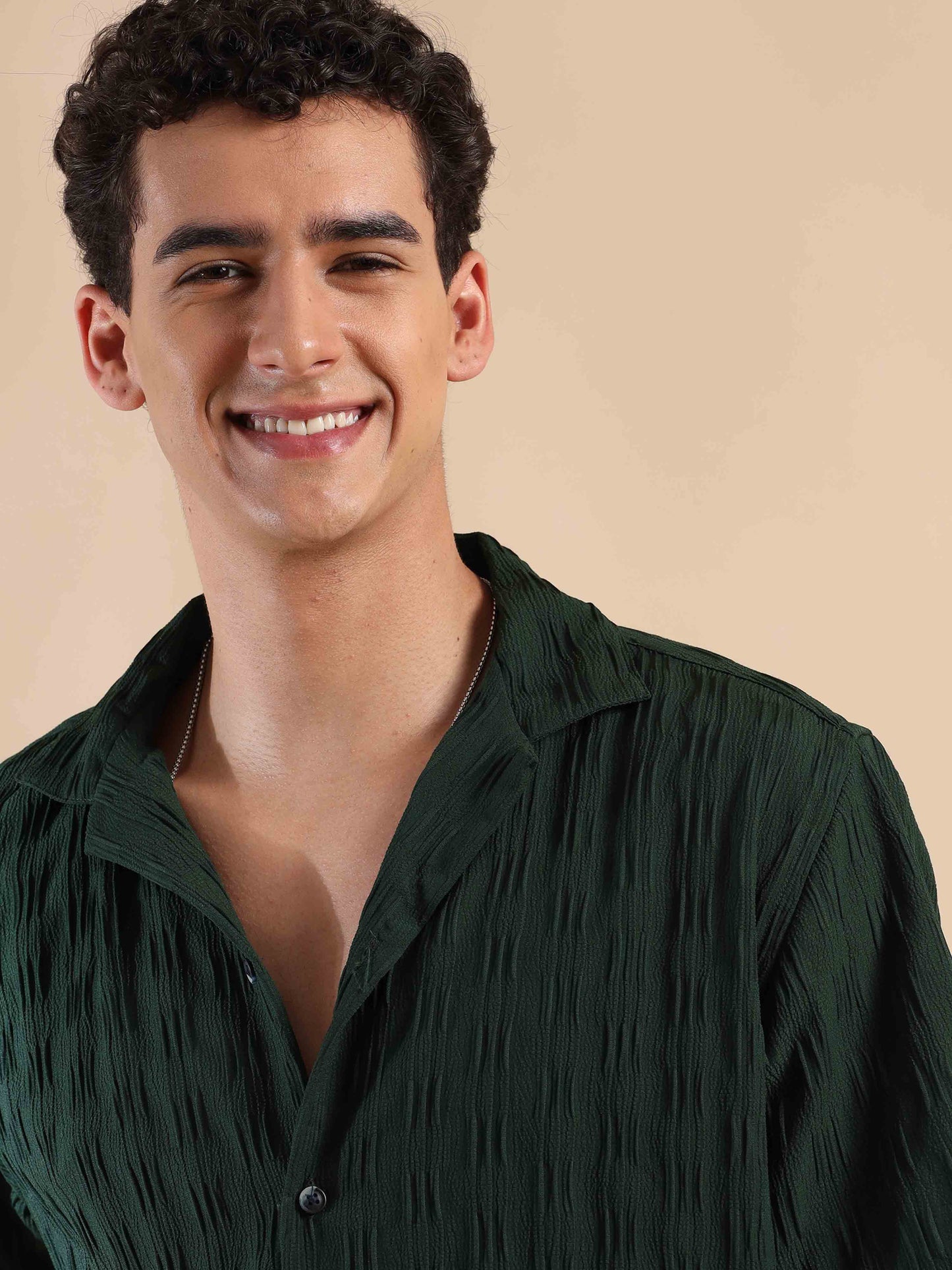 Summer Forest Haven Popcorn Shirt