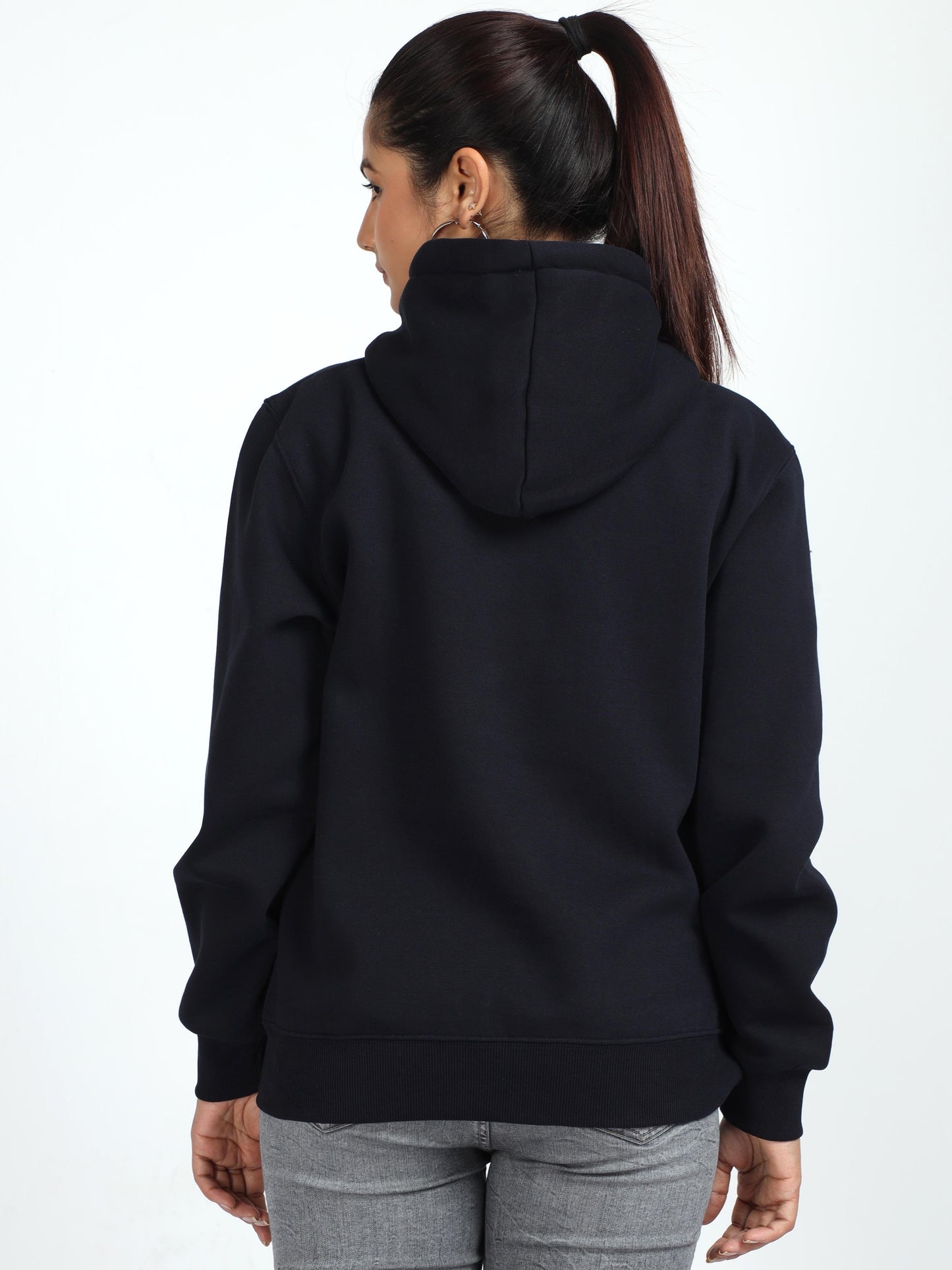Women Navy Hoodie