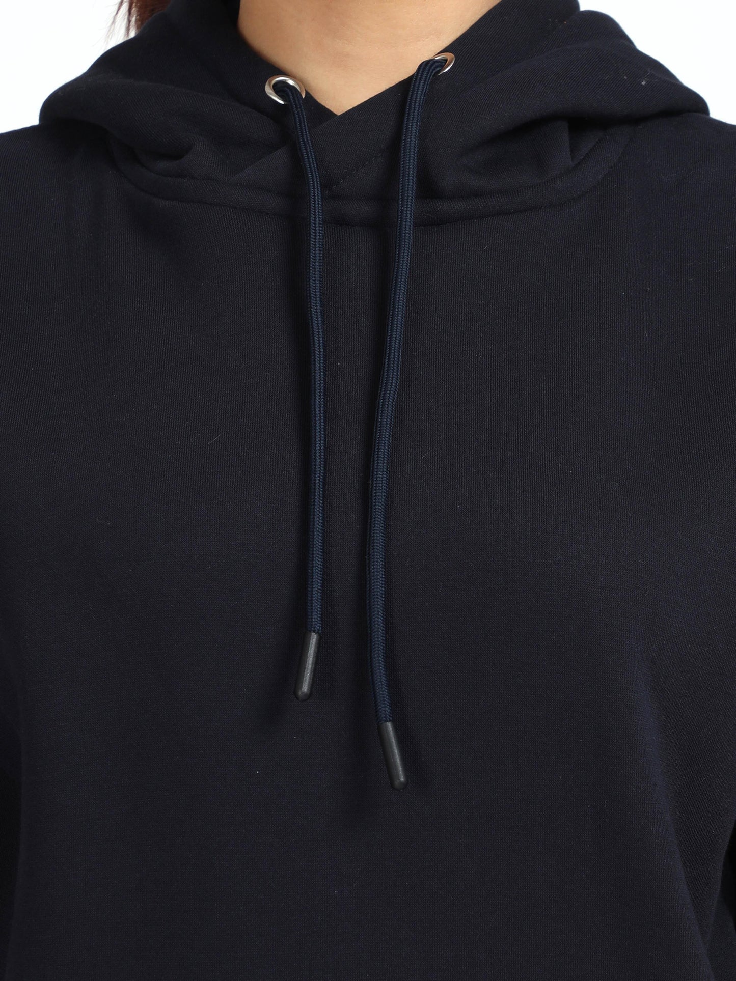 Women Navy Hoodie