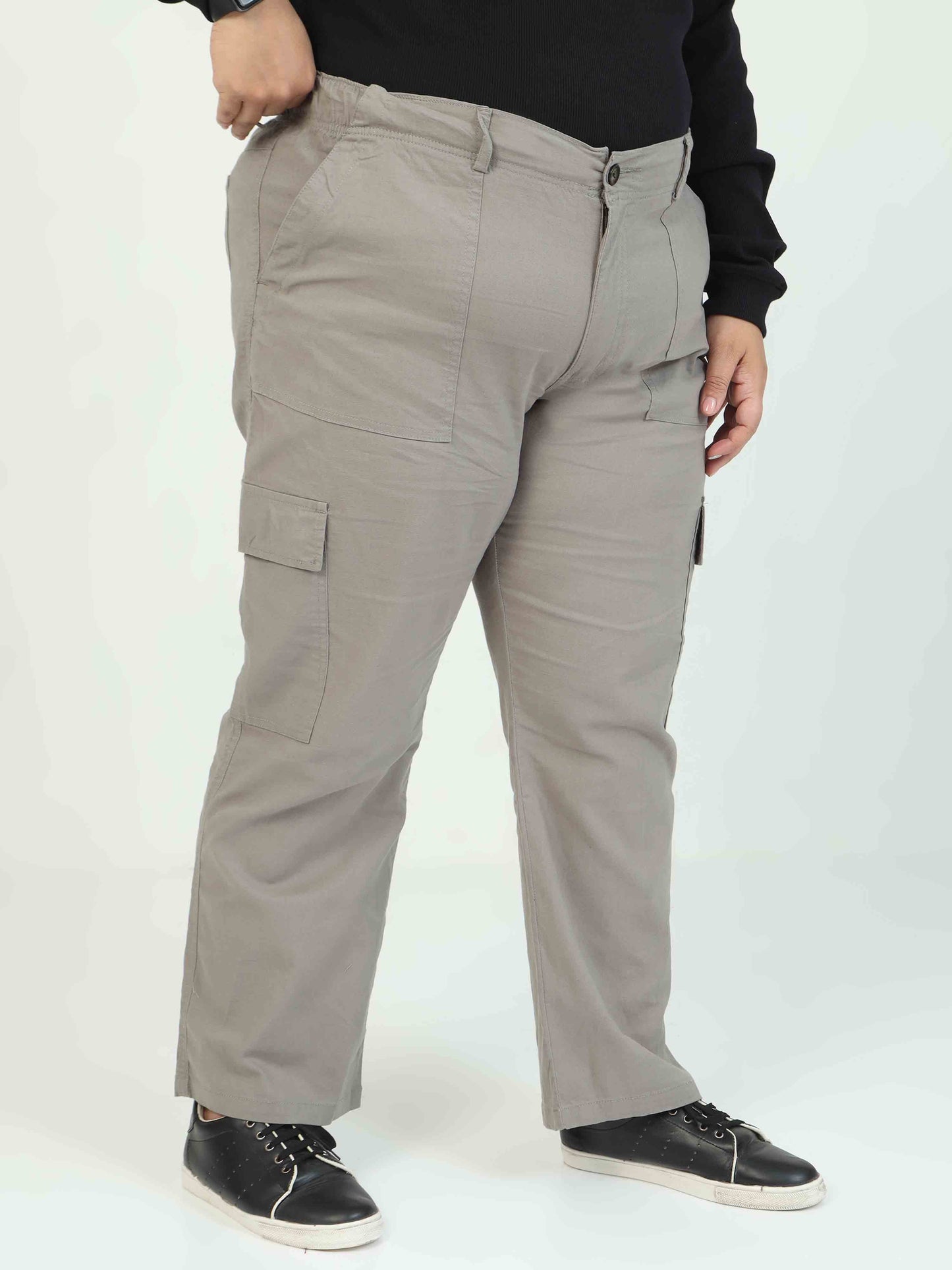 Women's Curve Cargos-Khakhi