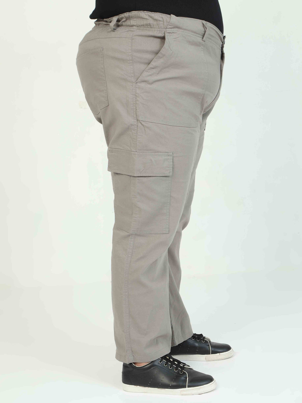 Women's Curve Cargos-Khakhi