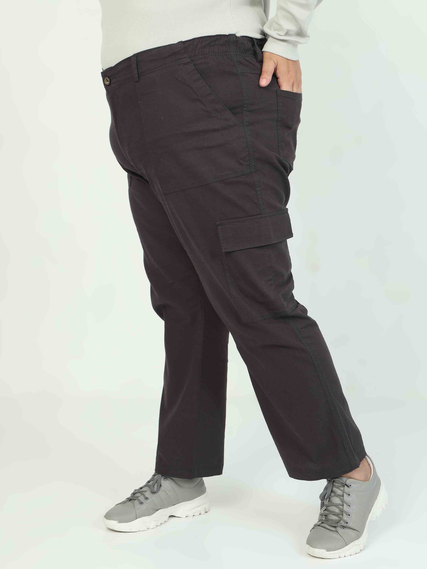 Women's Curve Cargos-Graphite