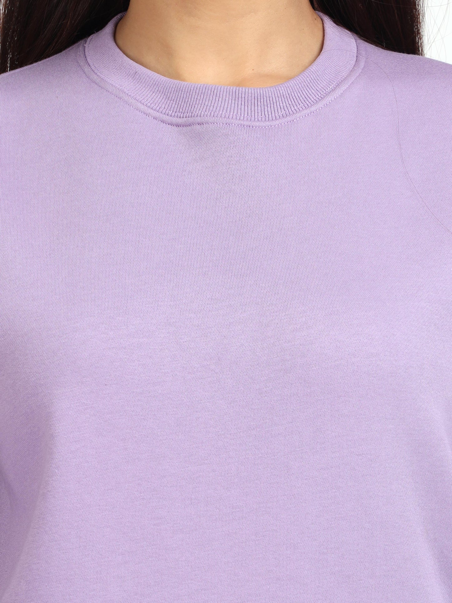 Women Lavender Sweatshirt