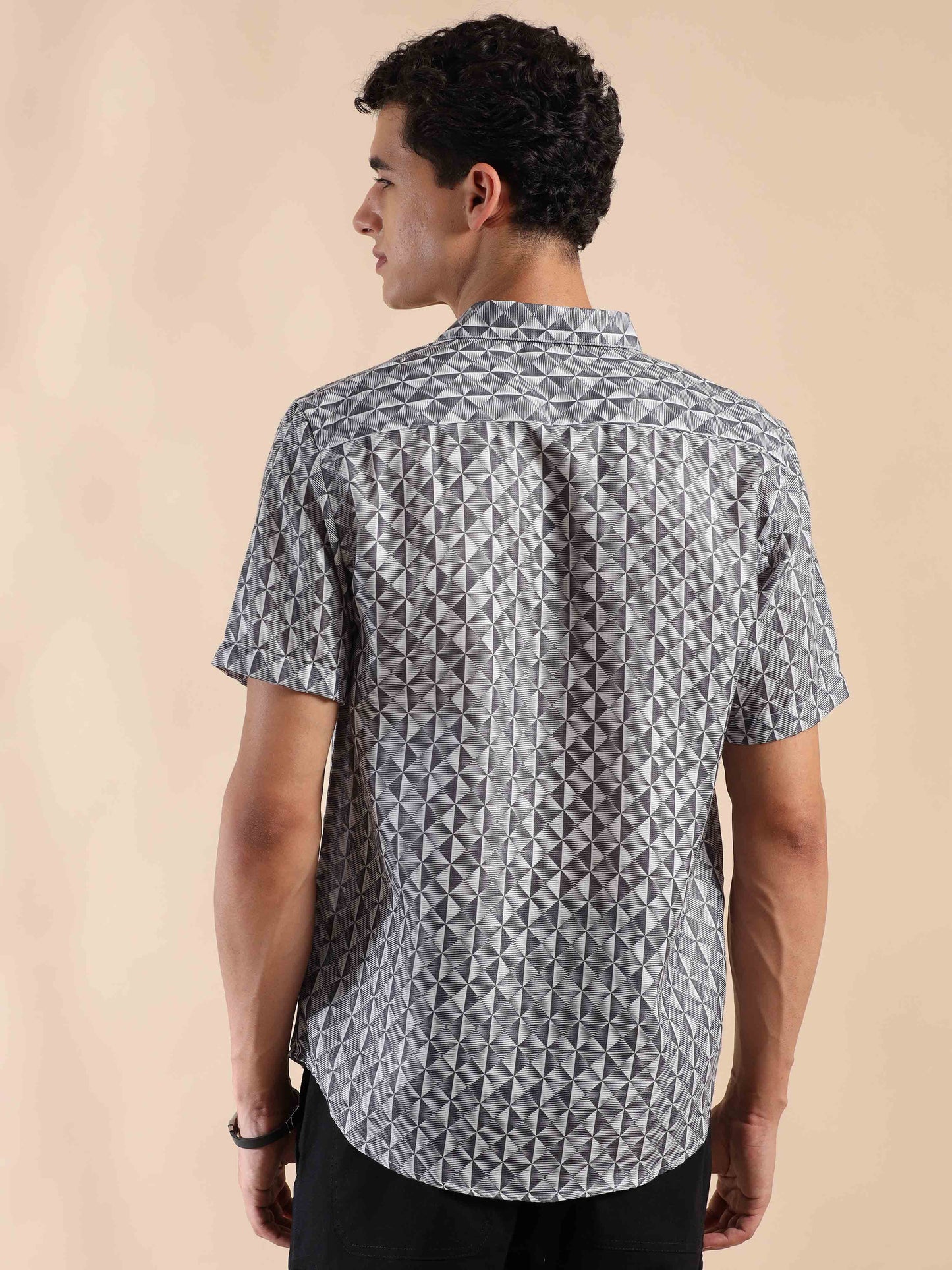 Summer Gravel Glow Cotton Shirt