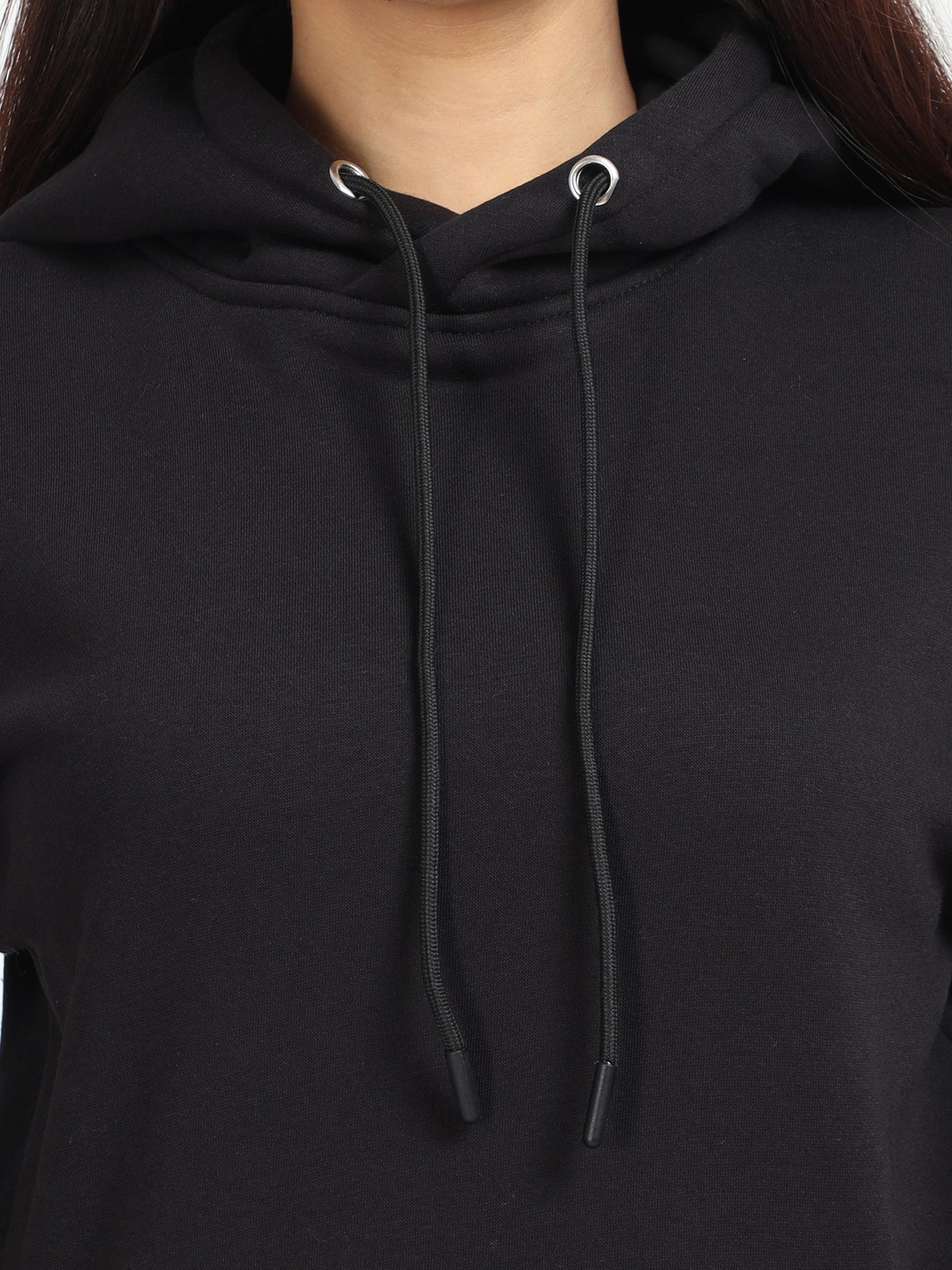Women Black Hoodie