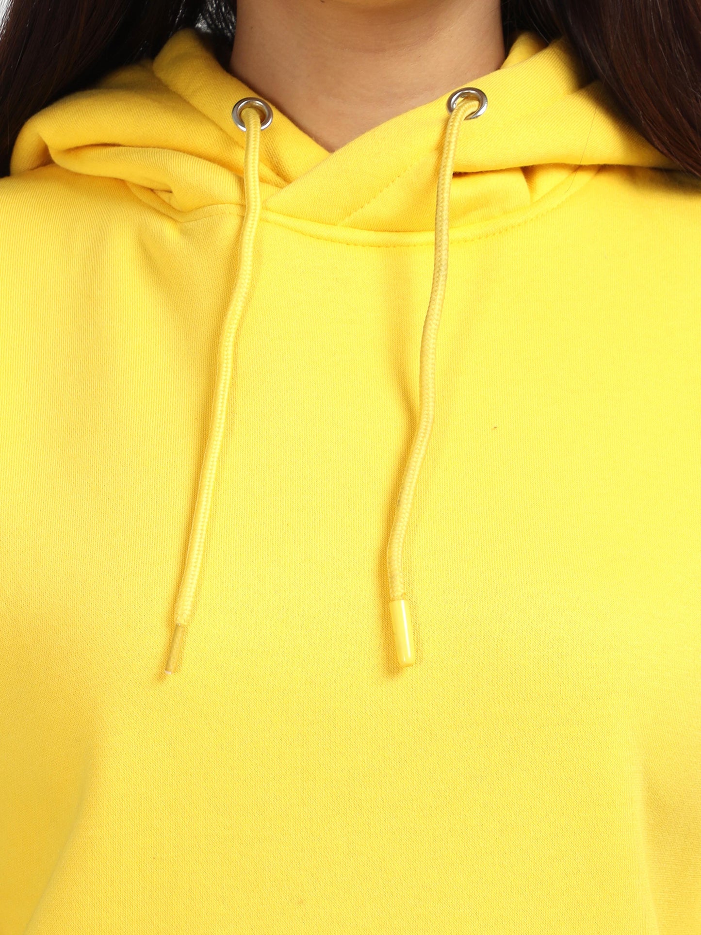 Women Sunshine Yellow Hoodie
