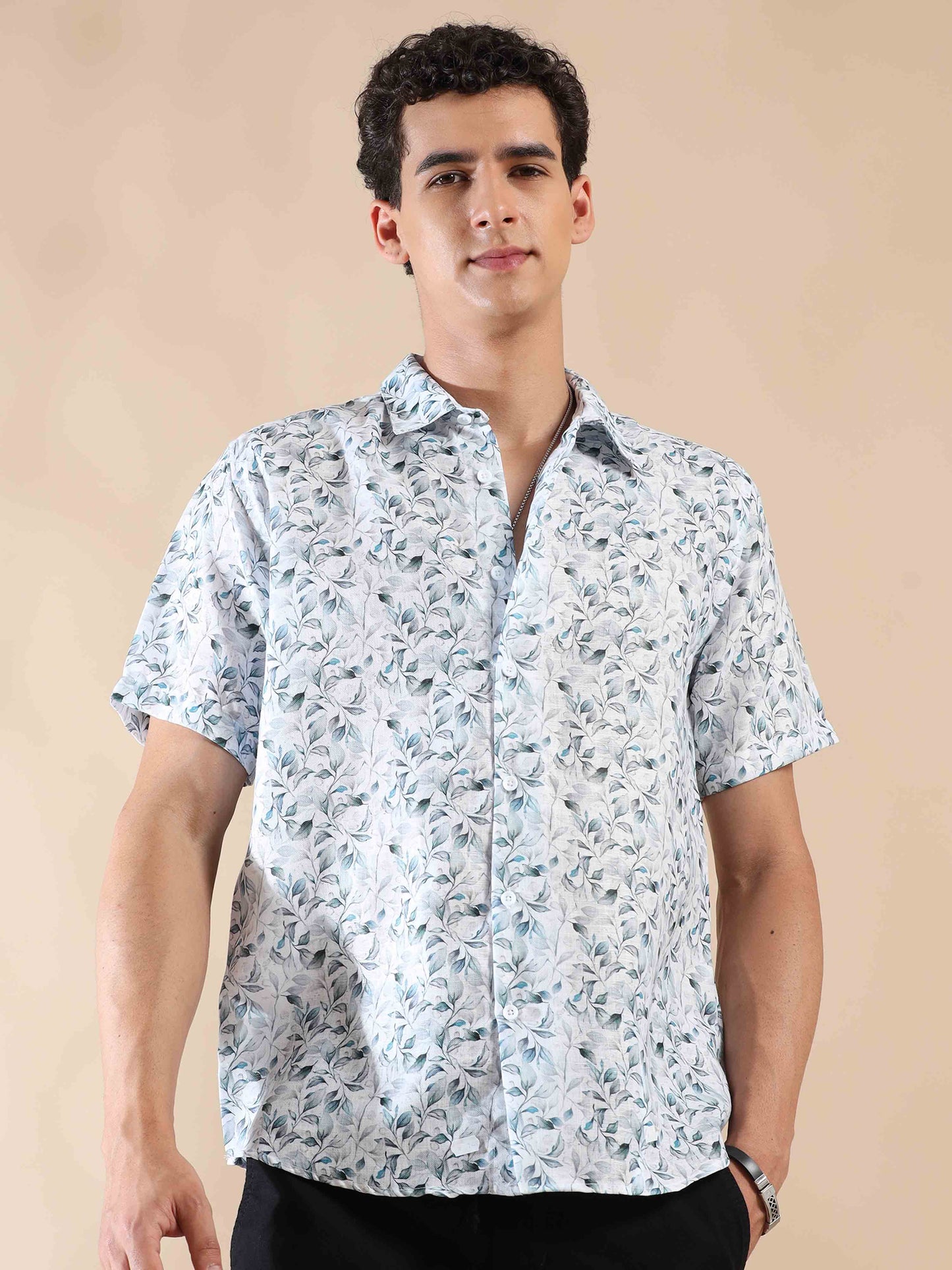 Porcelain Cove Calm Cotton Shirt