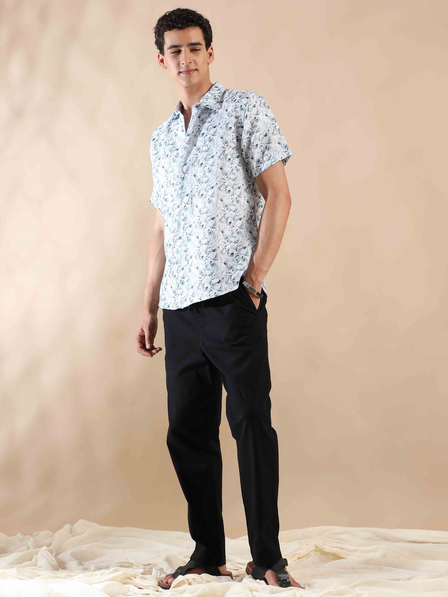Porcelain Cove Calm Cotton Shirt