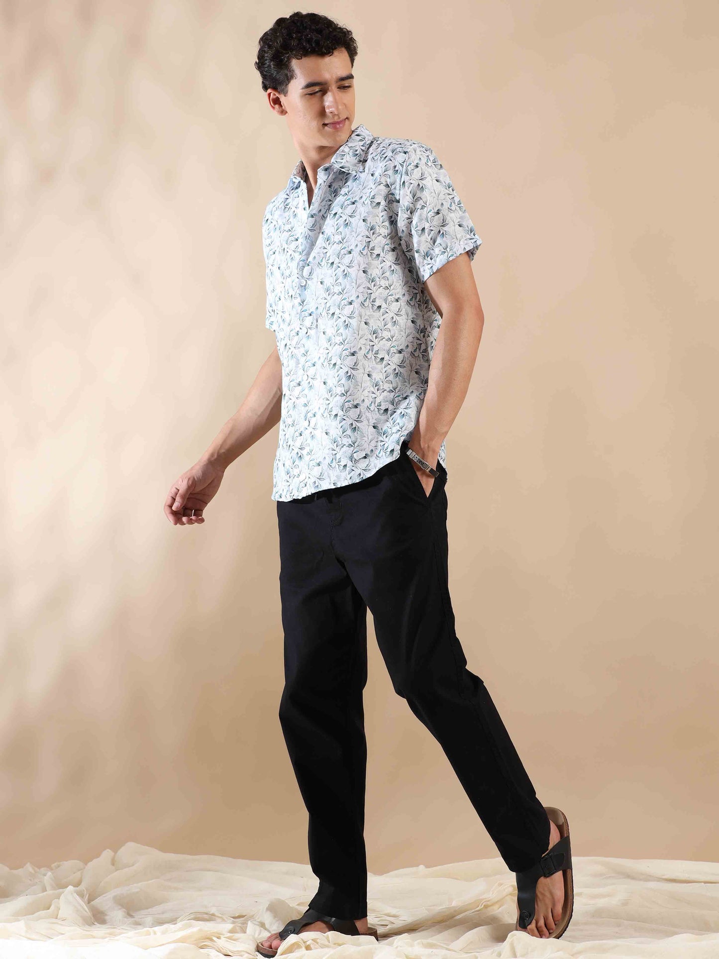Porcelain Cove Calm Cotton Shirt