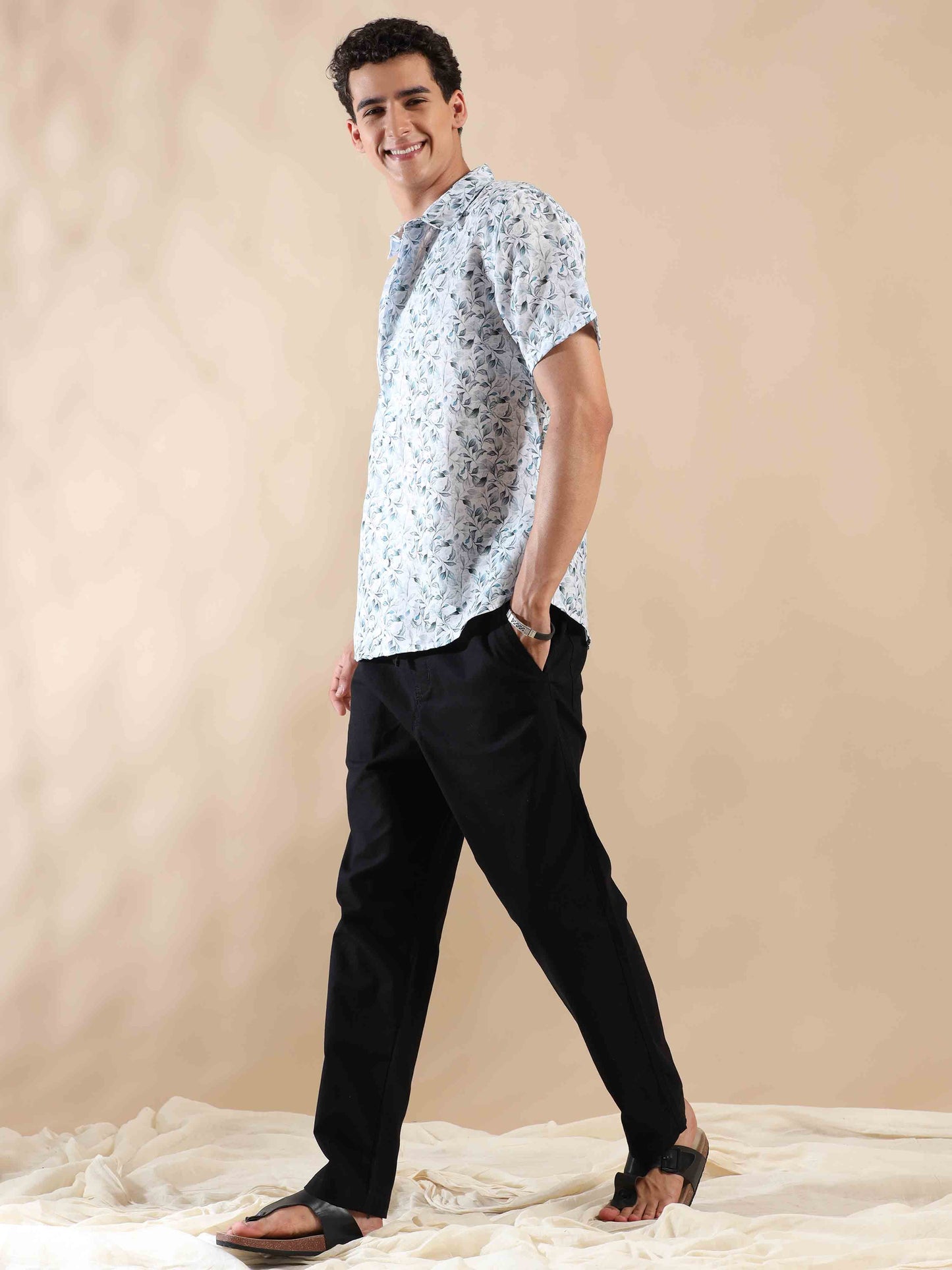 Porcelain Cove Calm Cotton Shirt