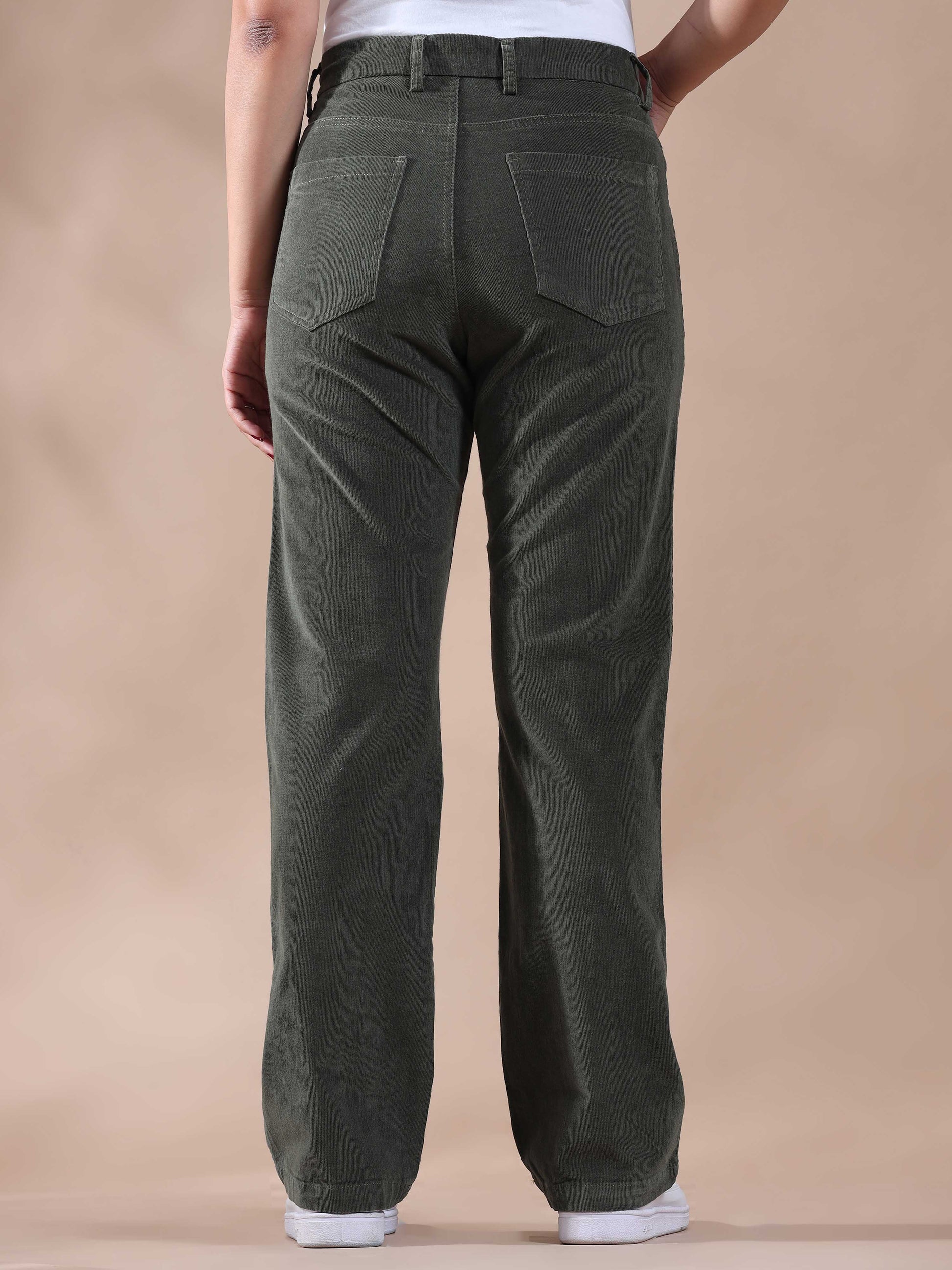 Best Corduroy Pants Womens Olive