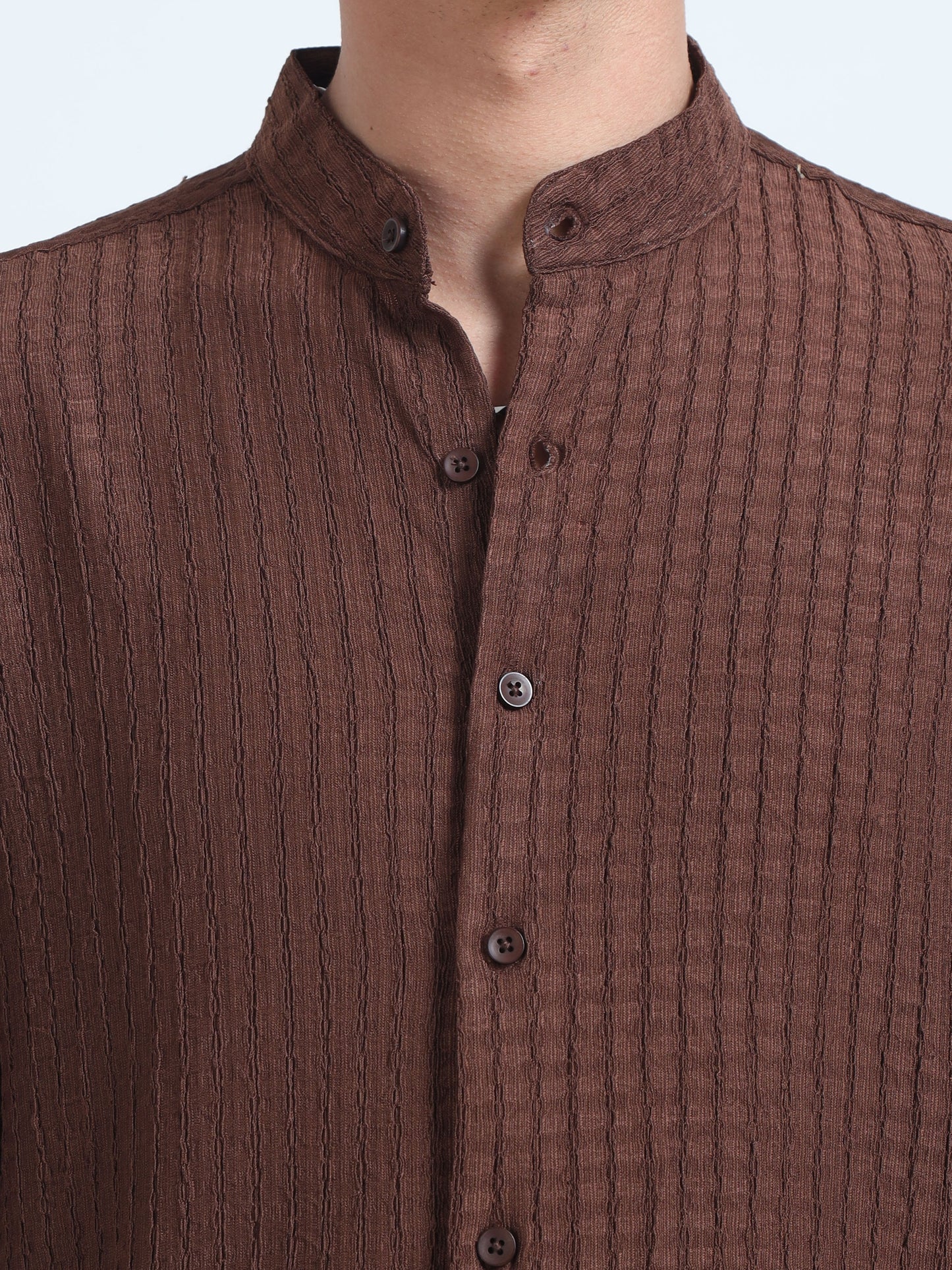 Men Summer Floruit Shirts-Rustic