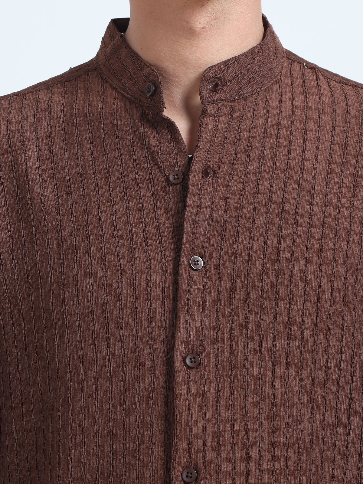 Men Summer Floruit Shirts-Rustic