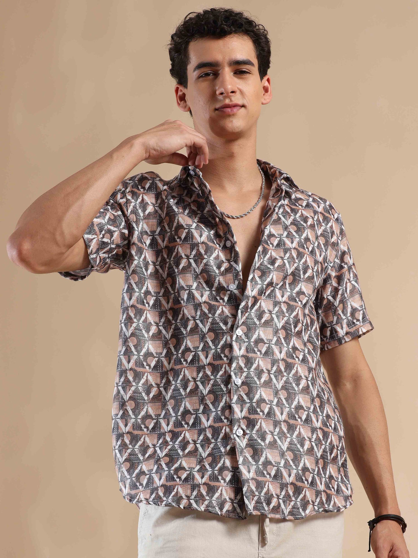 Cocoa Coast Calm Cotton Shirt