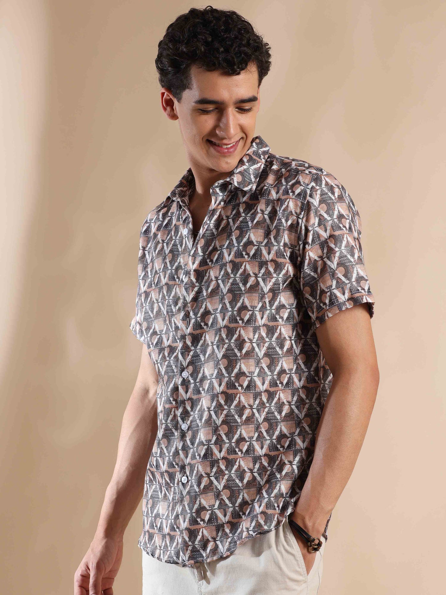 Cocoa Coast Calm Cotton Shirt