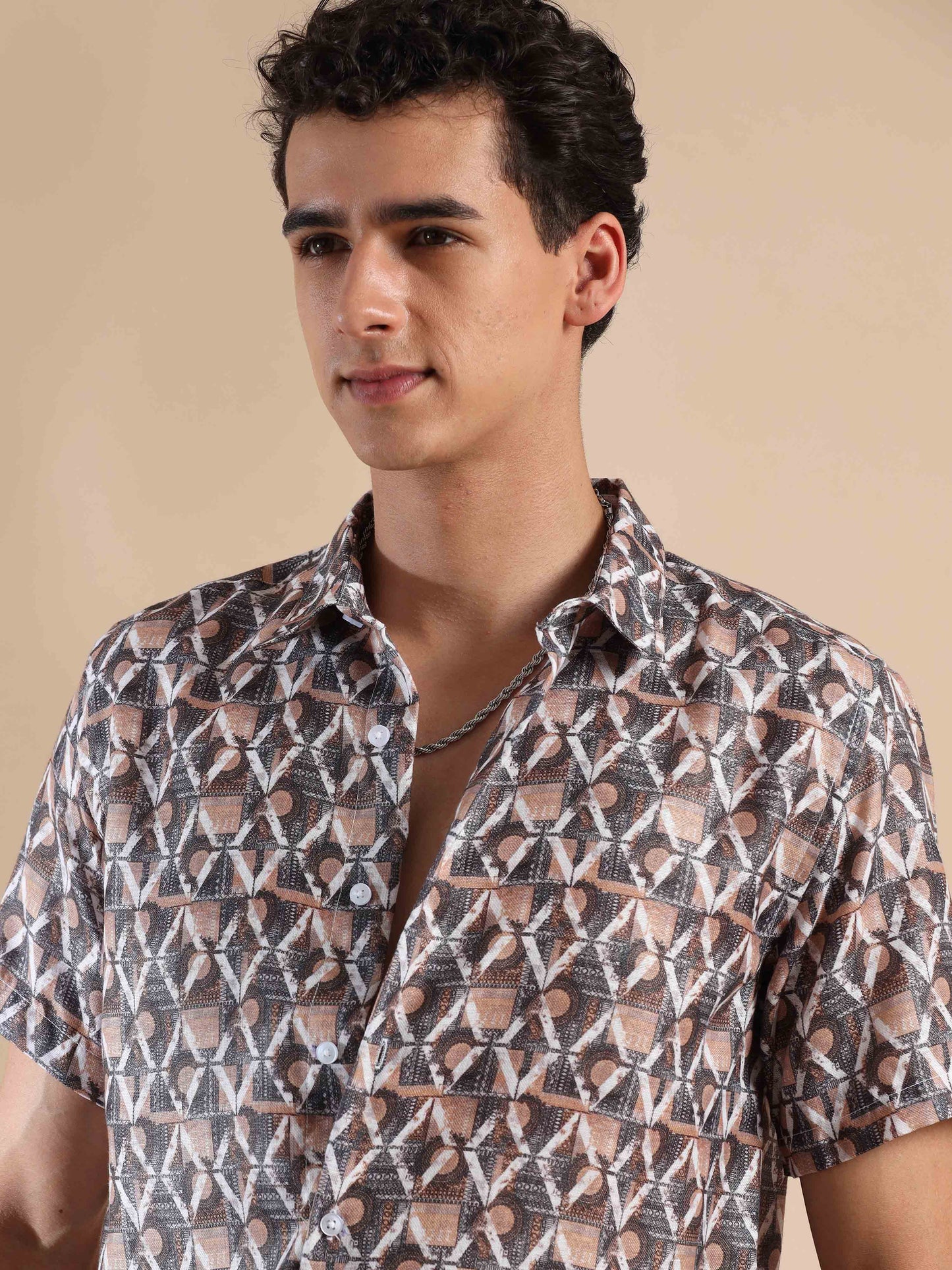 Cocoa Coast Calm Cotton Shirt
