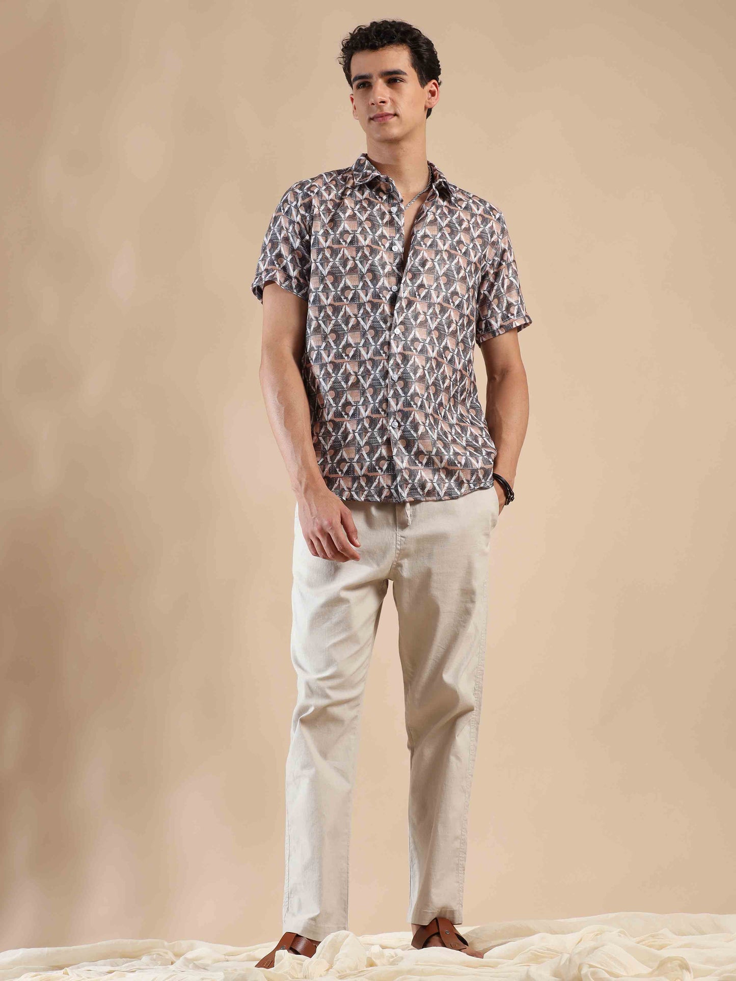 Cocoa Coast Calm Cotton Shirt