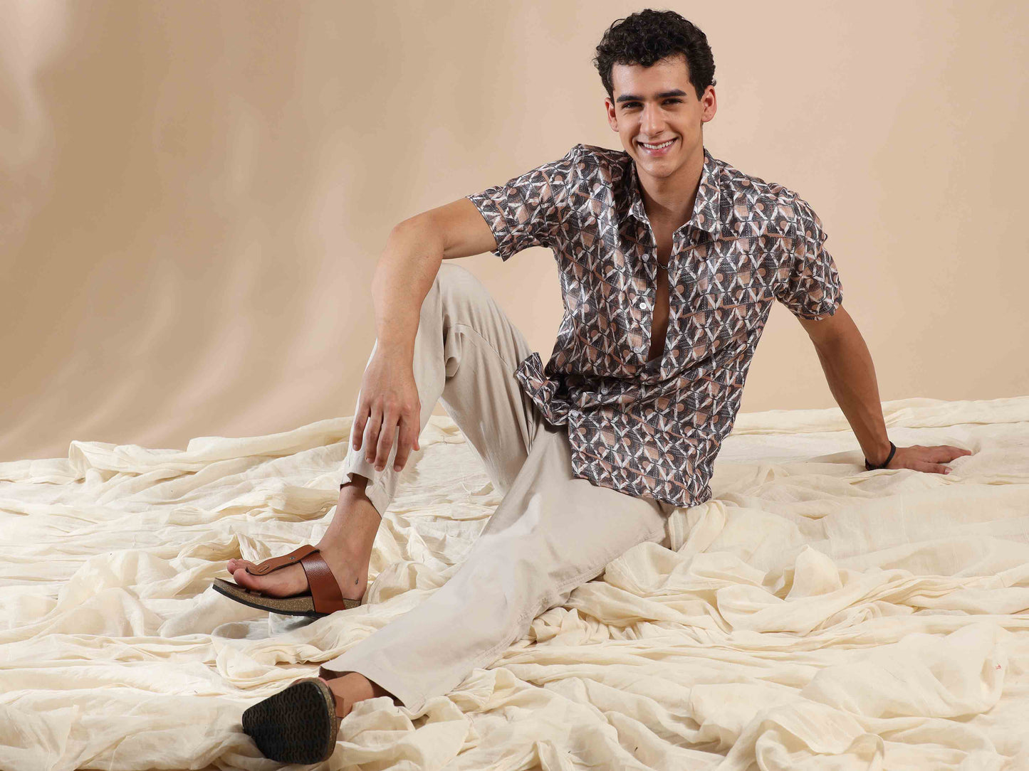 Cocoa Coast Calm Cotton Shirt