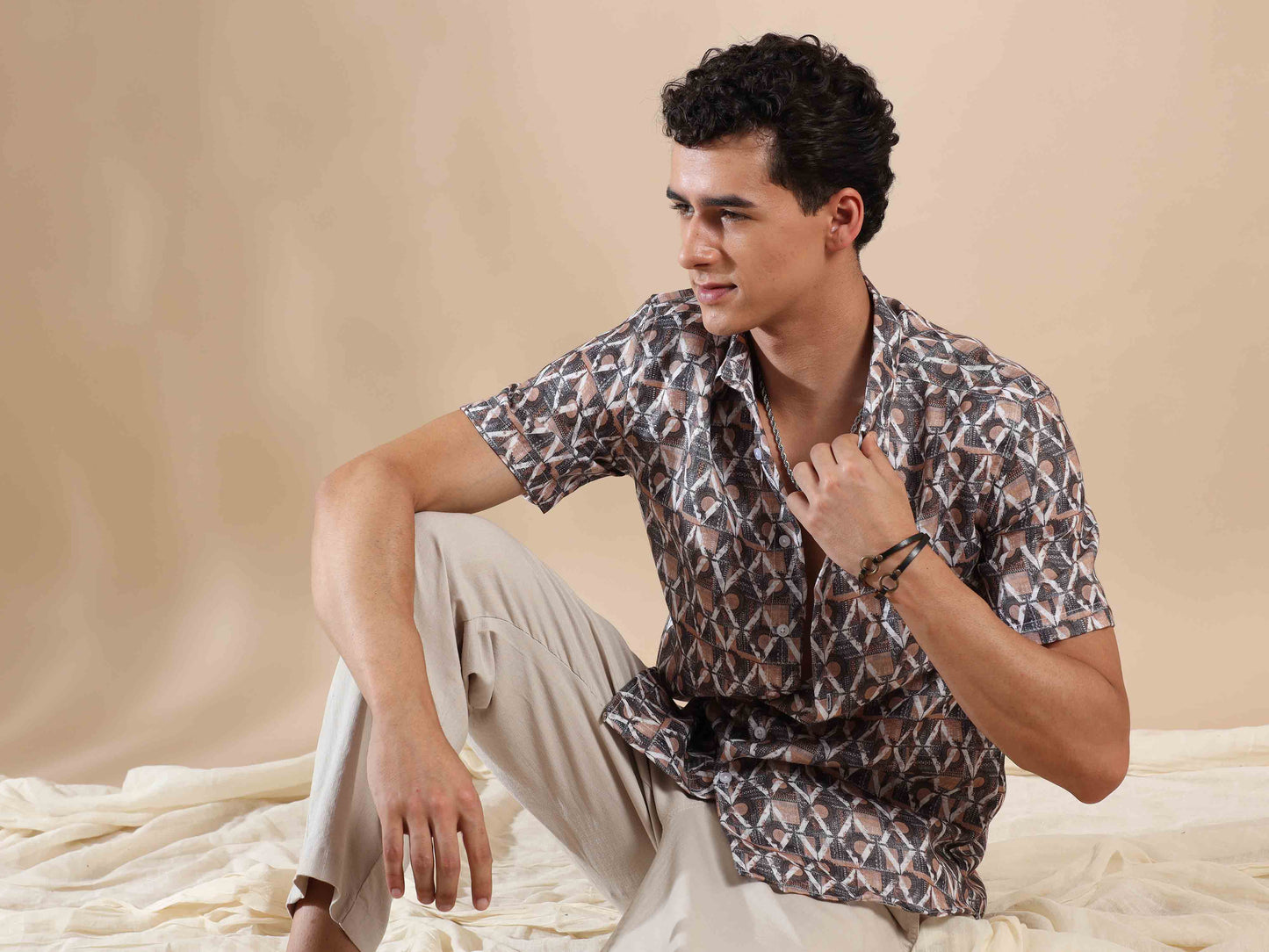 Cocoa Coast Calm Cotton Shirt