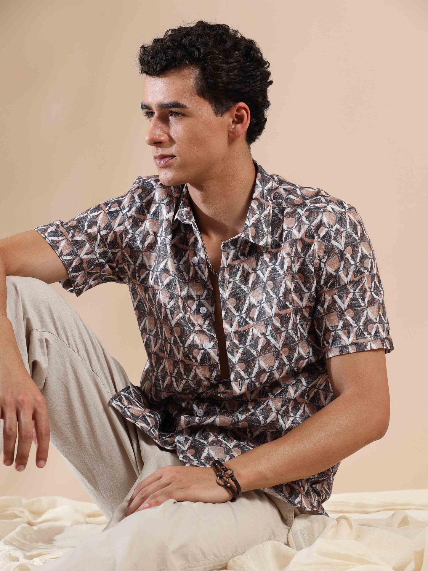 Cocoa Coast Calm Cotton Shirt