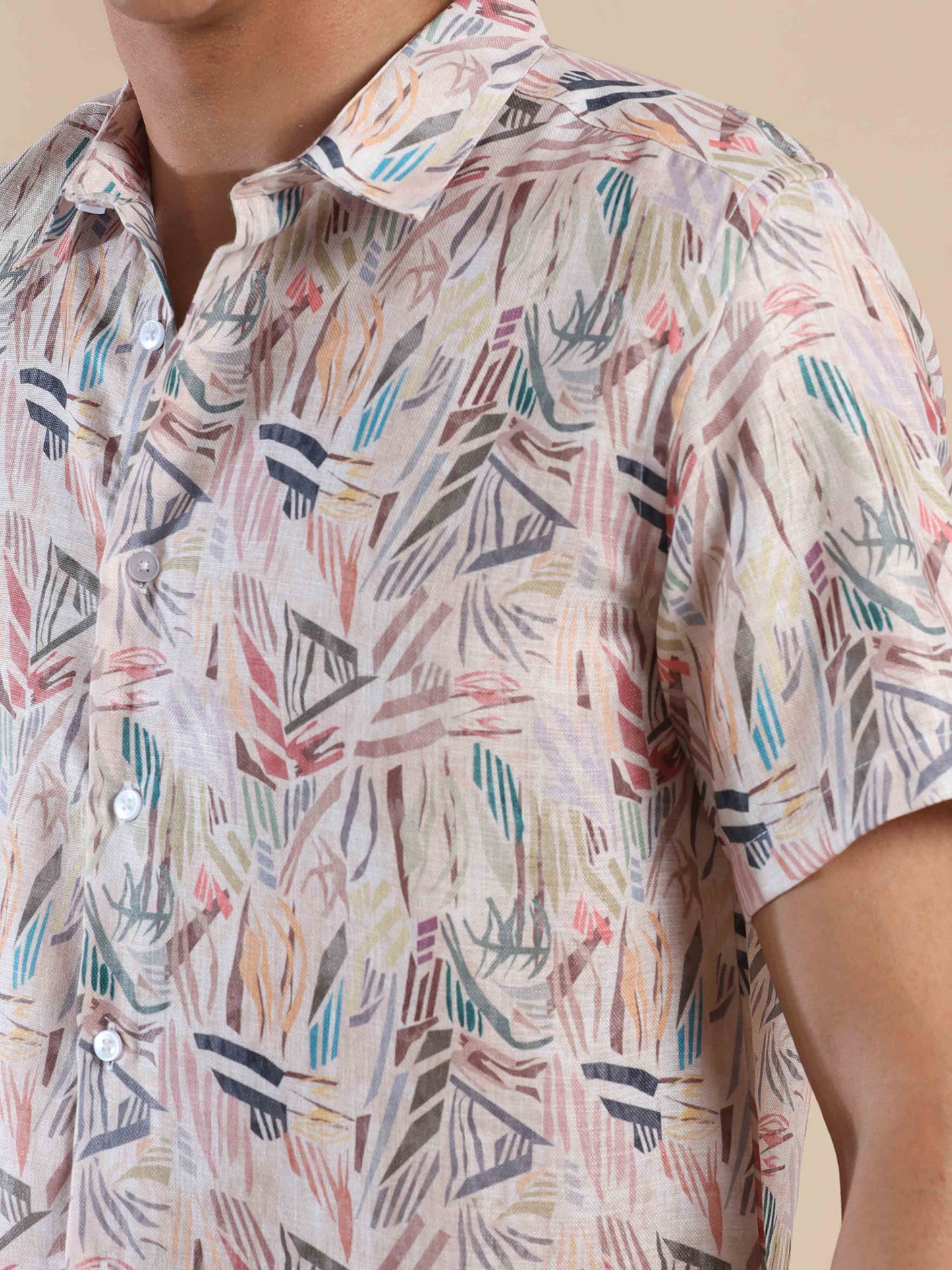 Pink Haze Harmony Cotton Shirt