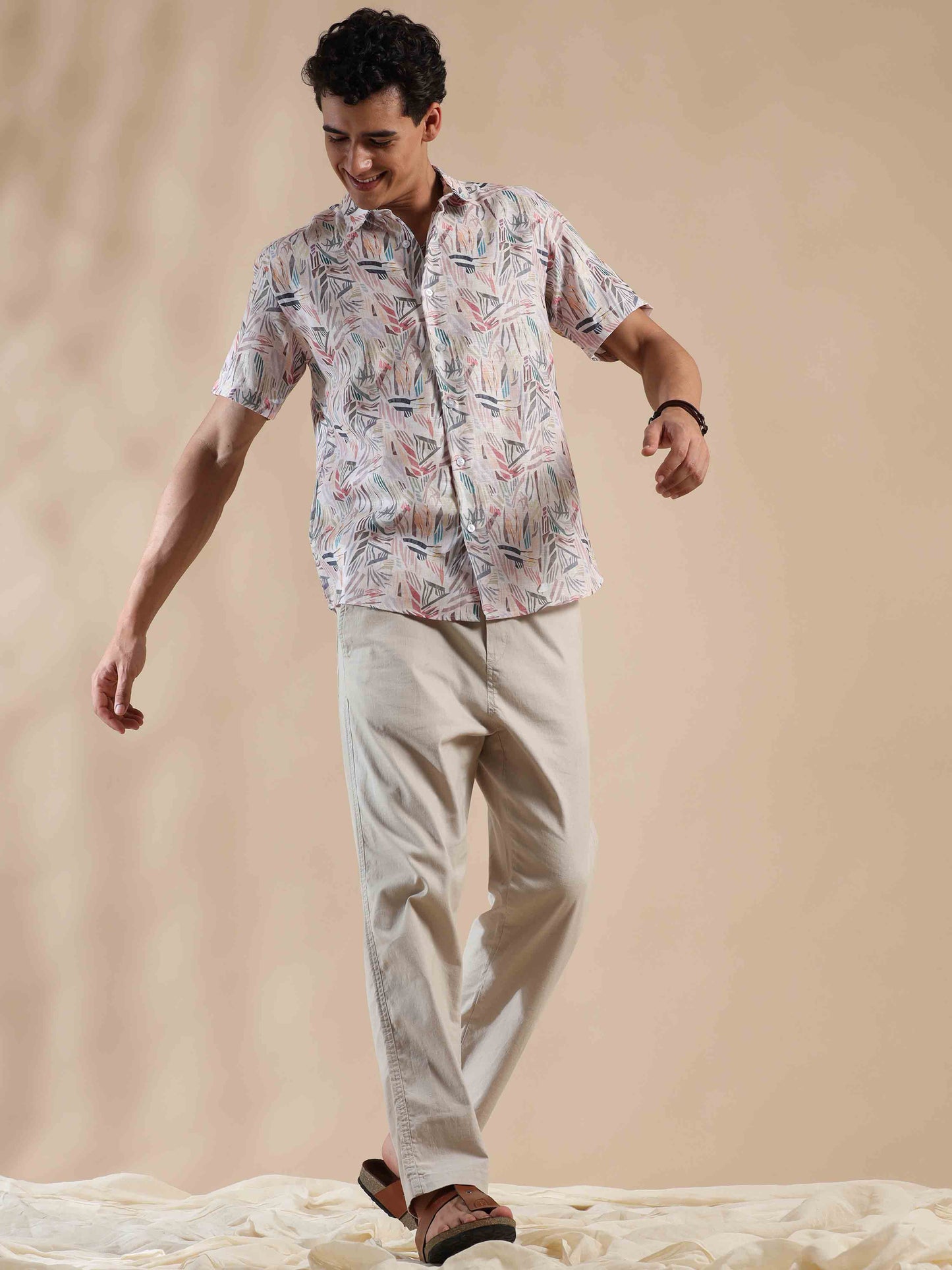 Pink Haze Harmony Cotton Shirt
