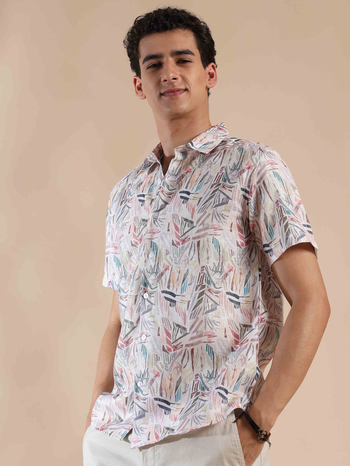 Pink Haze Harmony Cotton Shirt