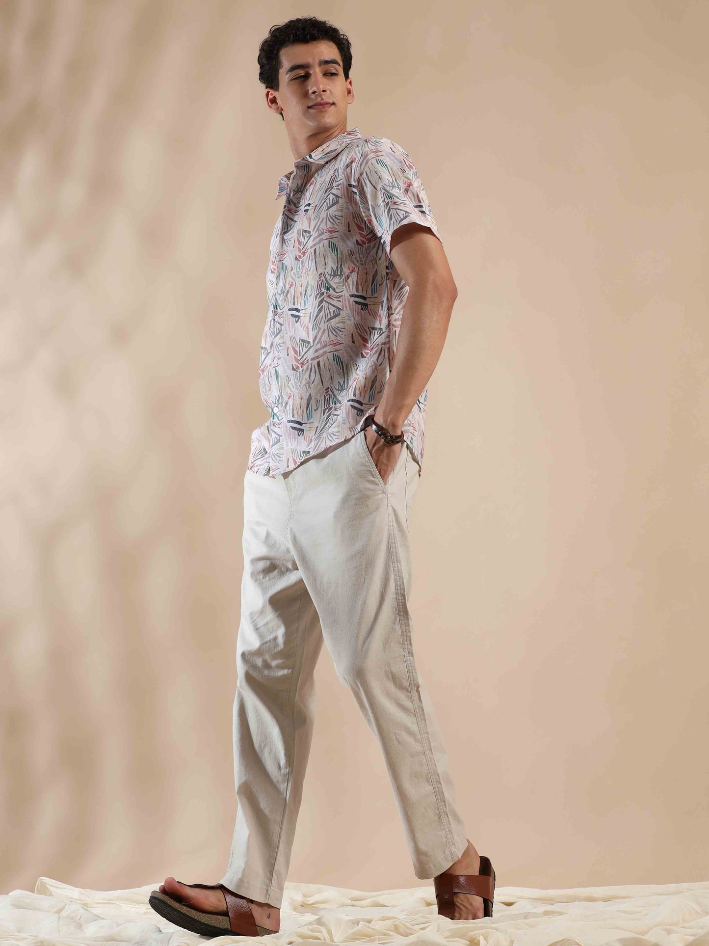 Pink Haze Harmony Cotton Shirt