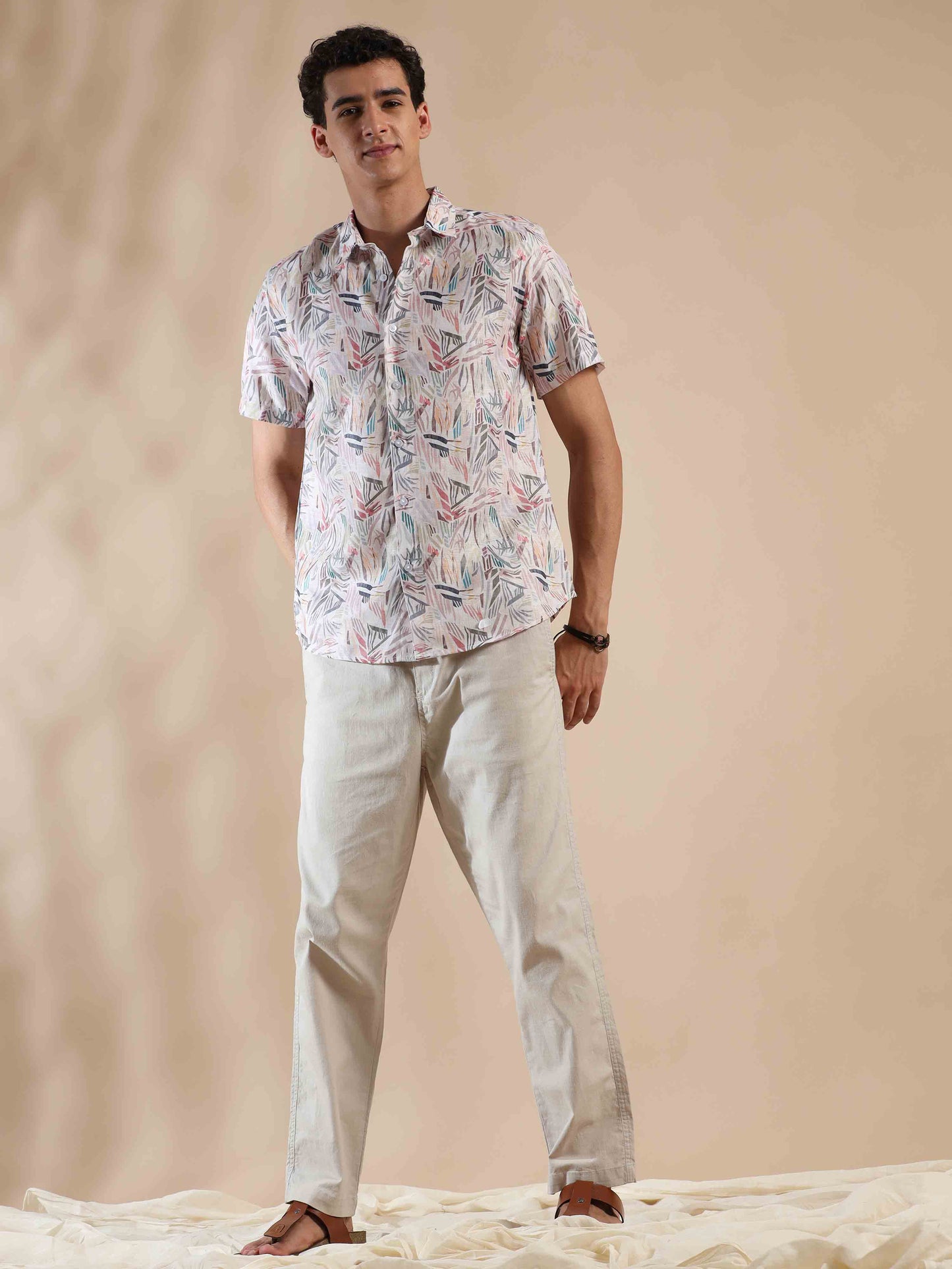 Pink Haze Harmony Cotton Shirt