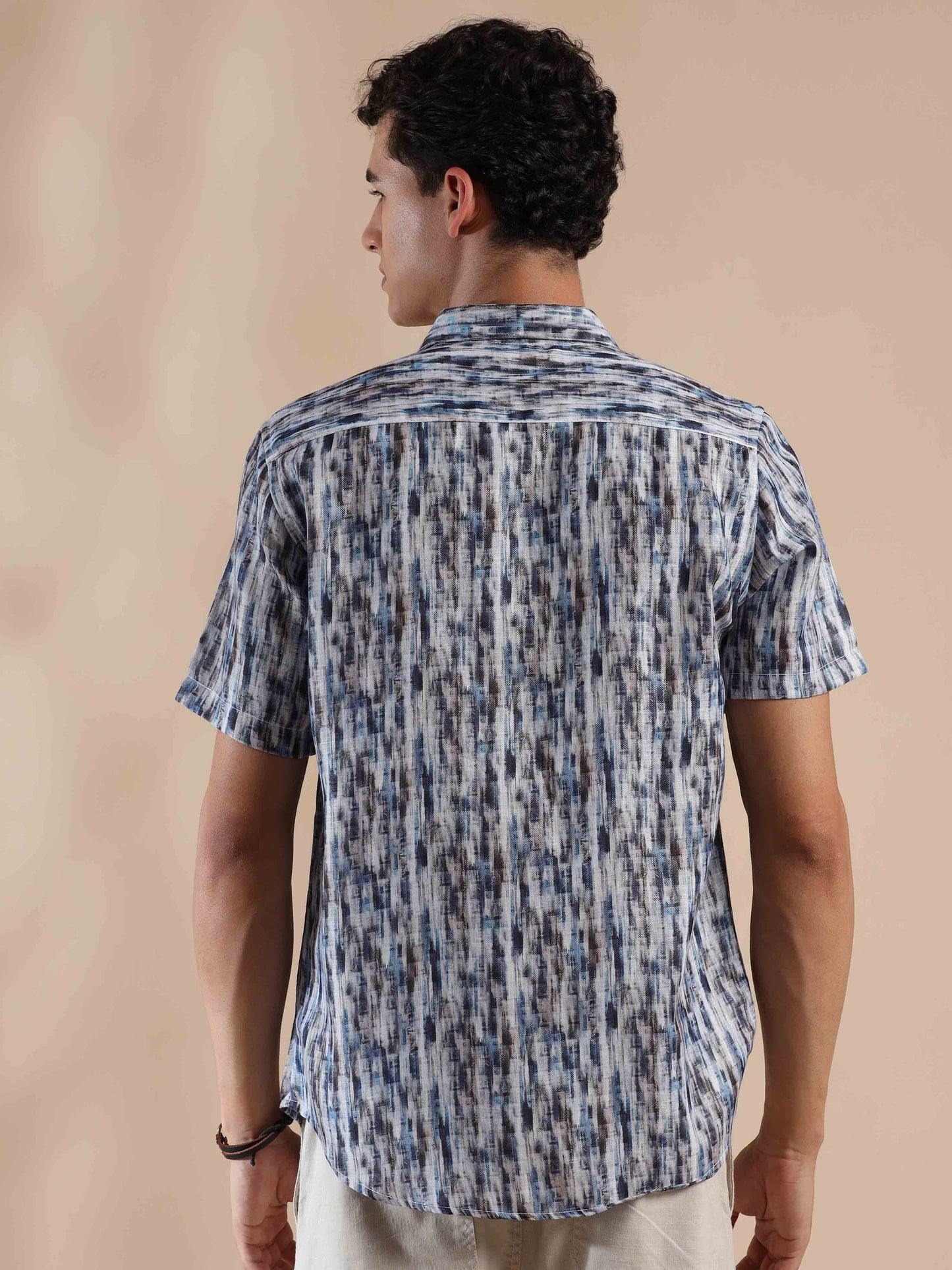 Tropical Summer Sunset Cotton Shirt