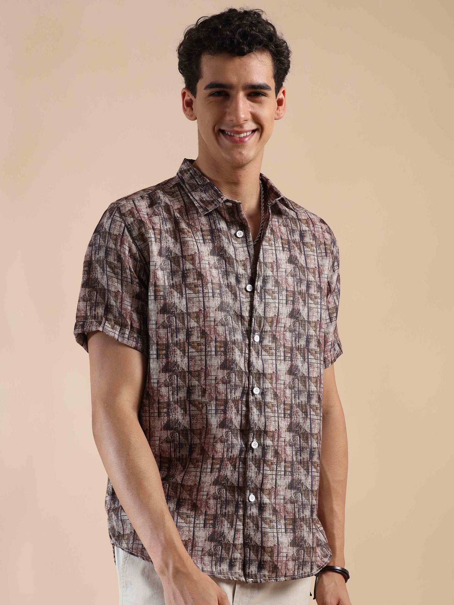 Summer Crater Canyon Cotton Shirt
