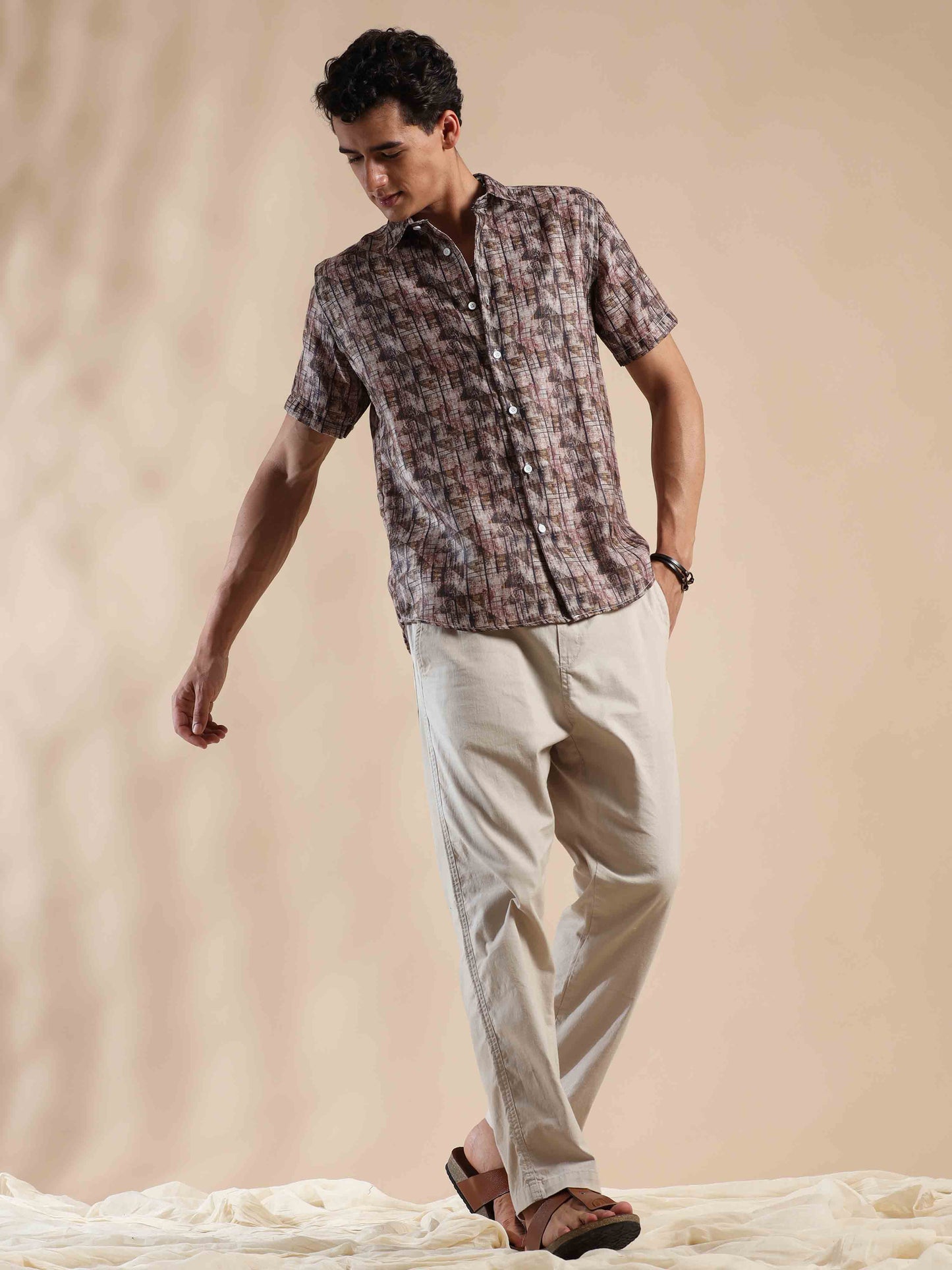 Summer Crater Canyon Cotton Shirt