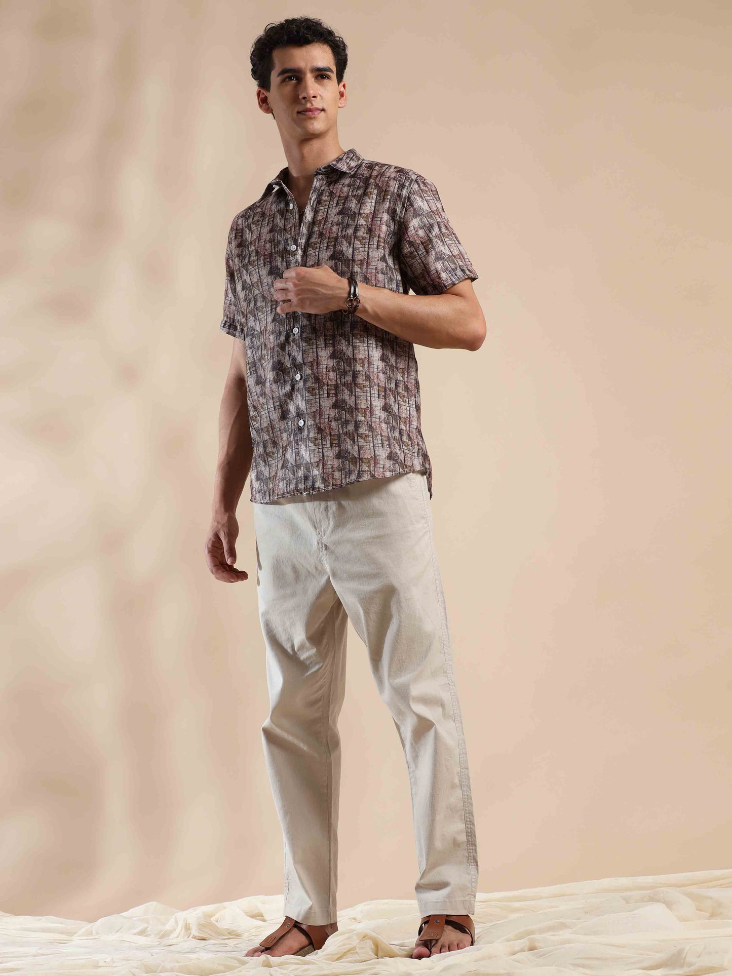 Summer Crater Canyon Cotton Shirt