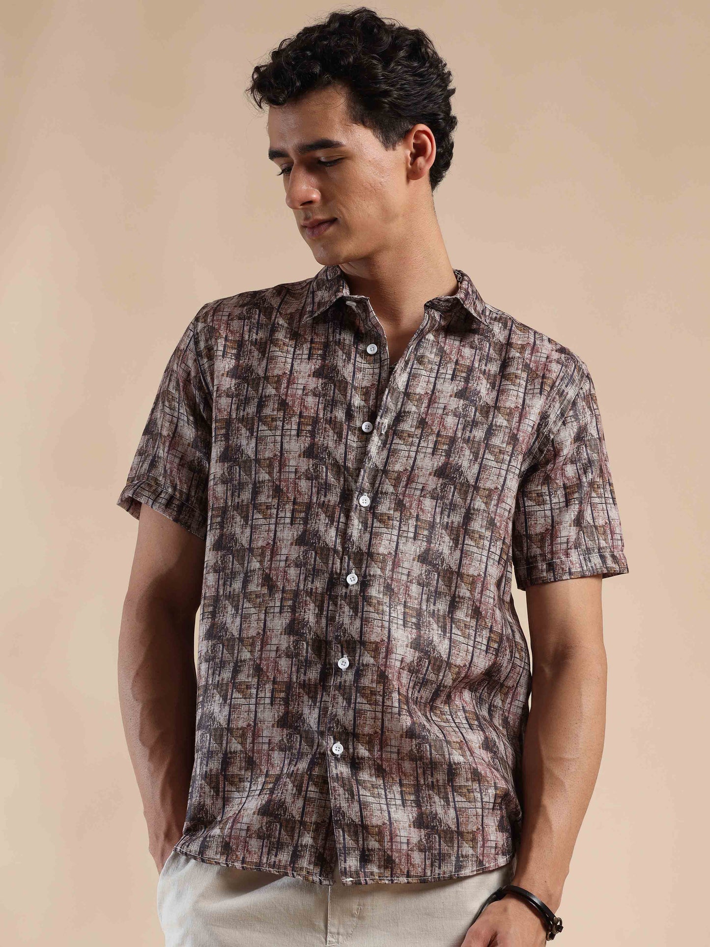 Summer Crater Canyon Cotton Shirt