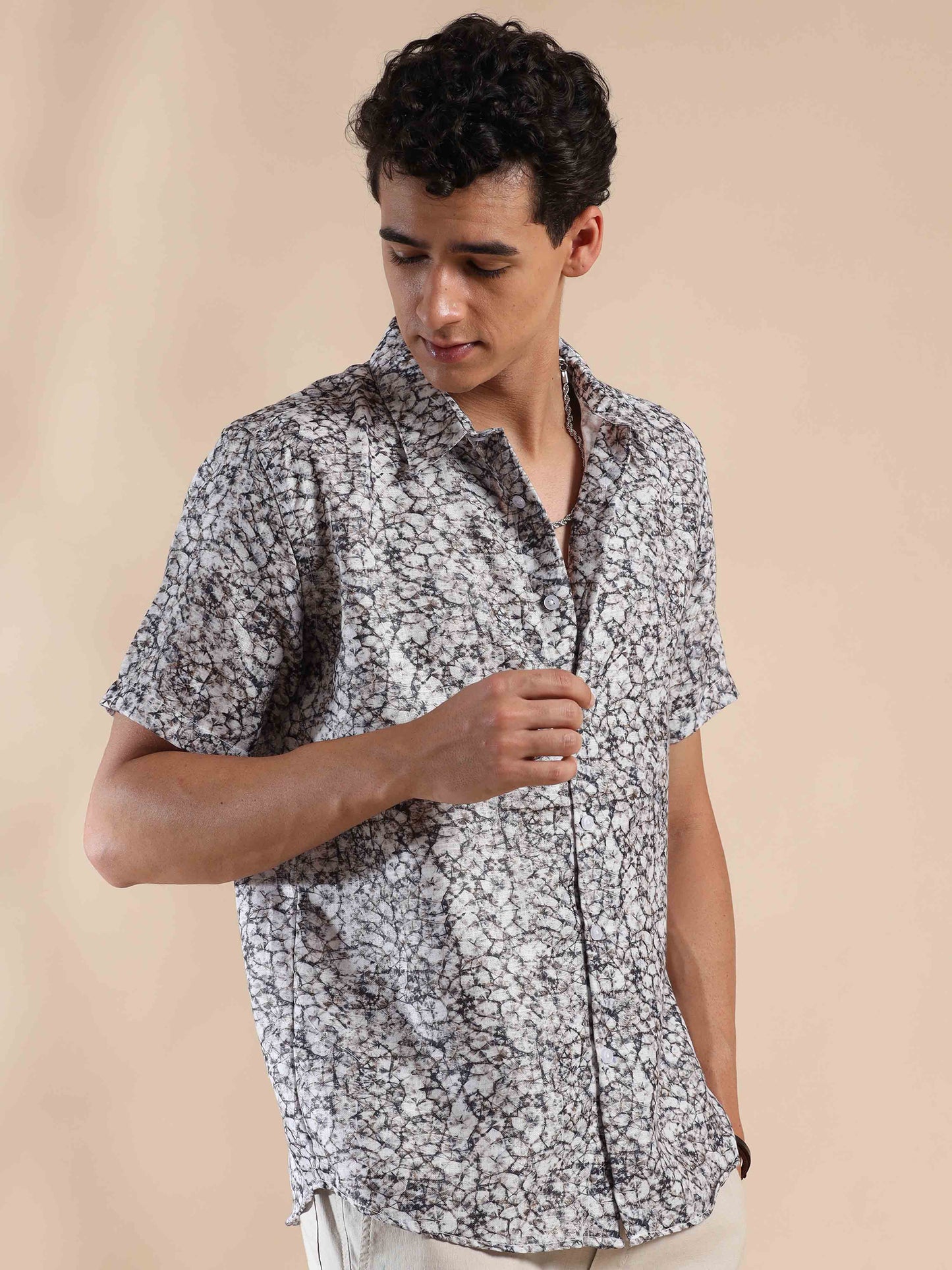 Sandstone Sunset Cotton Shirt