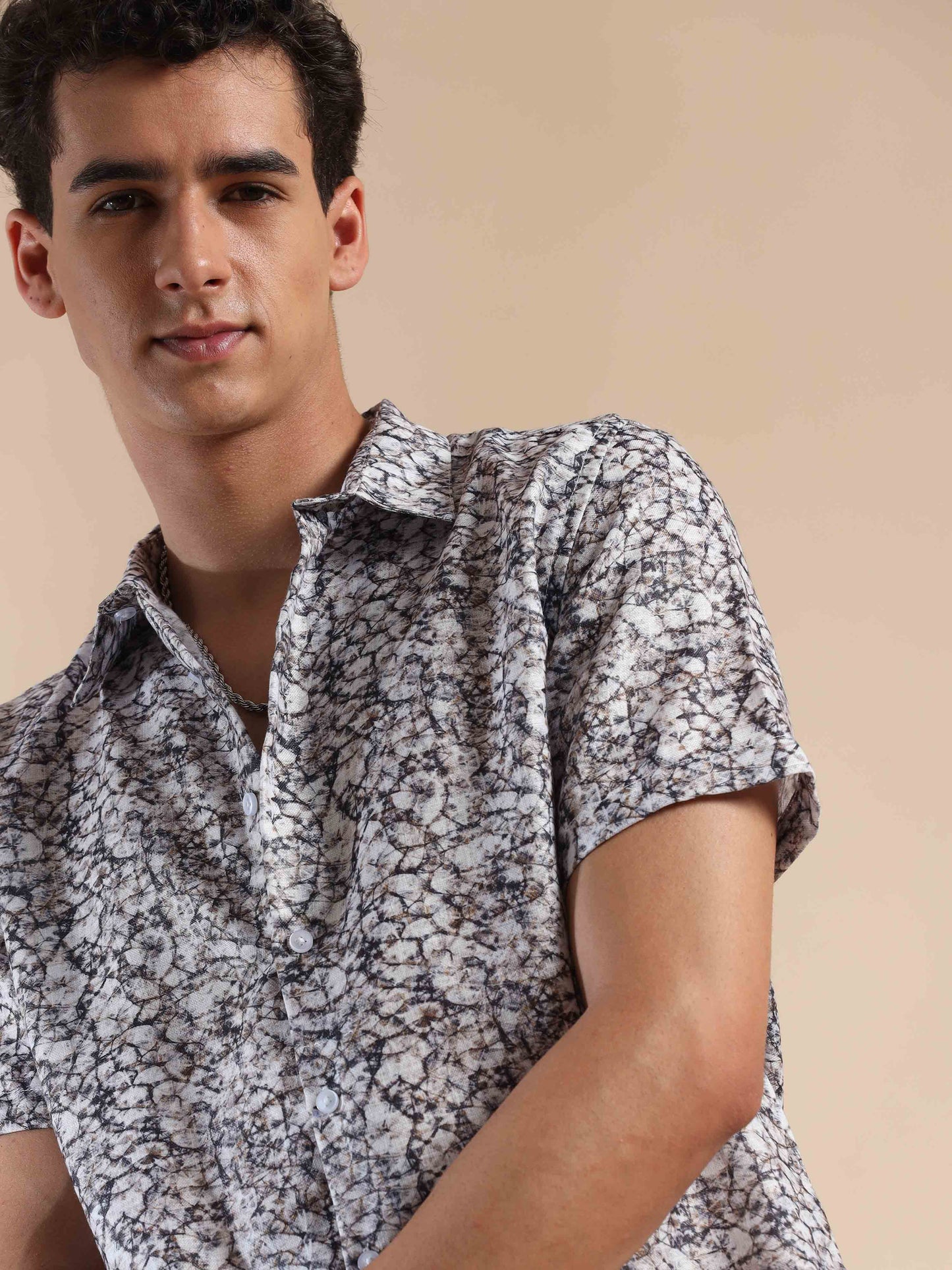 Sandstone Sunset Cotton Shirt