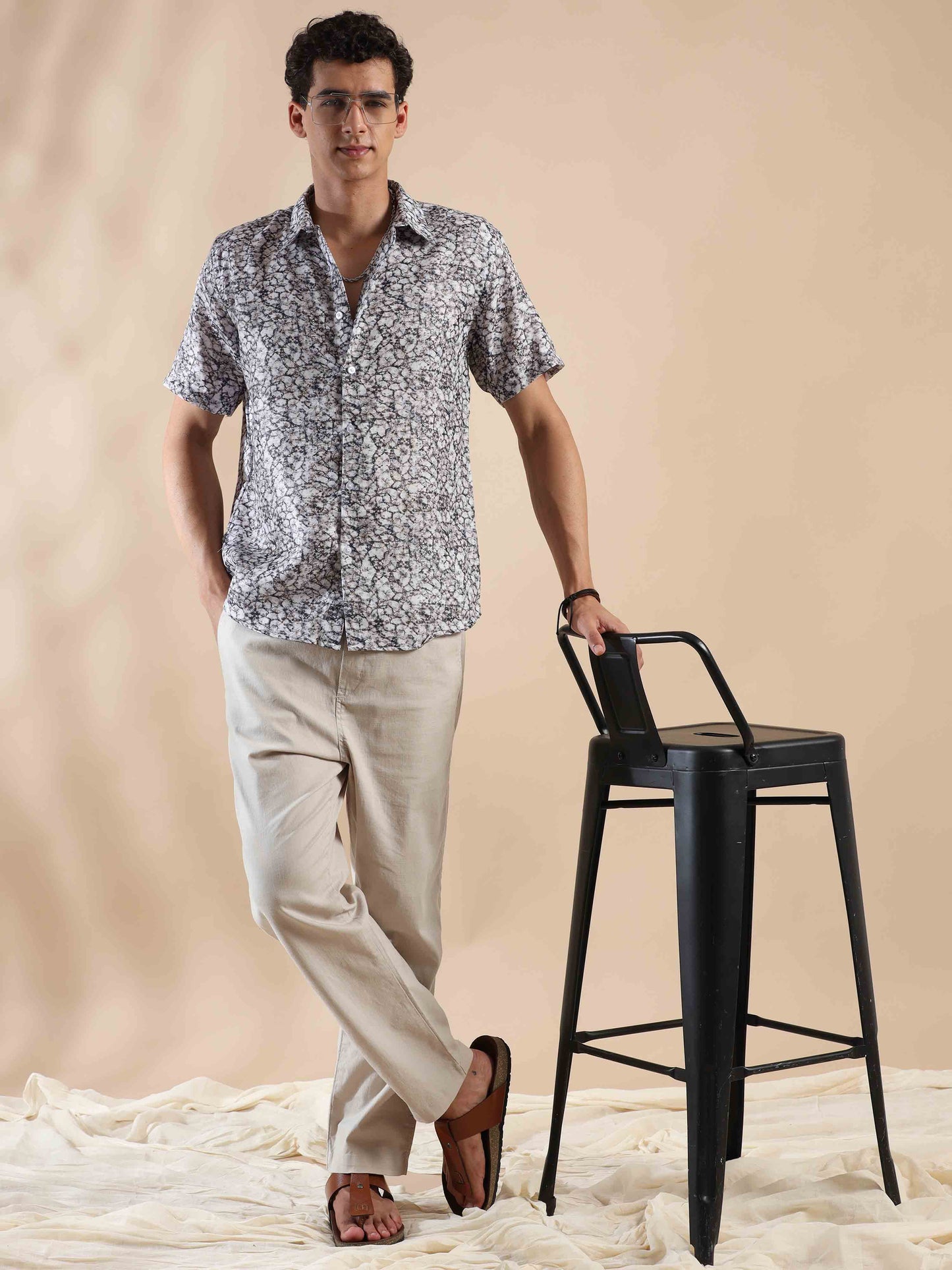 Sandstone Sunset Cotton Shirt
