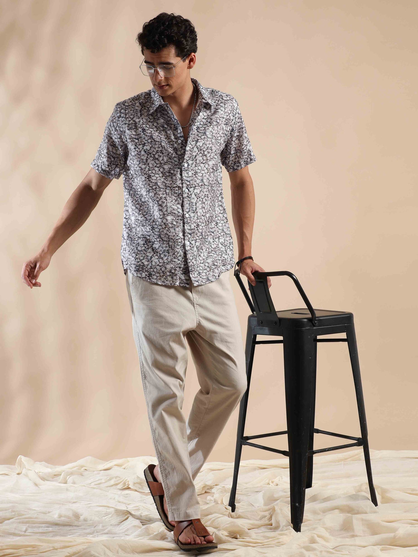 Sandstone Sunset Cotton Shirt
