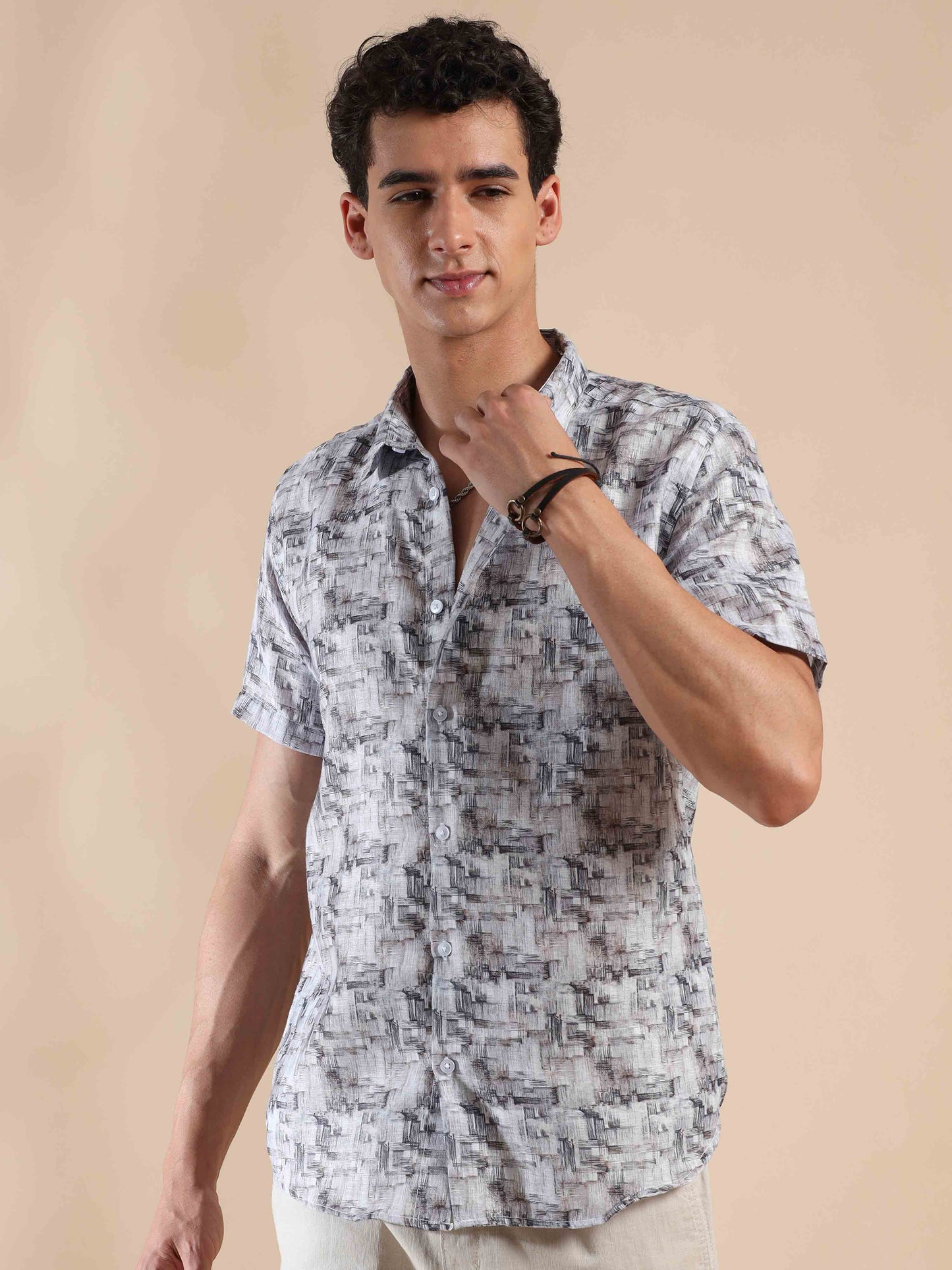 Summer Platinum Cotton Shirt