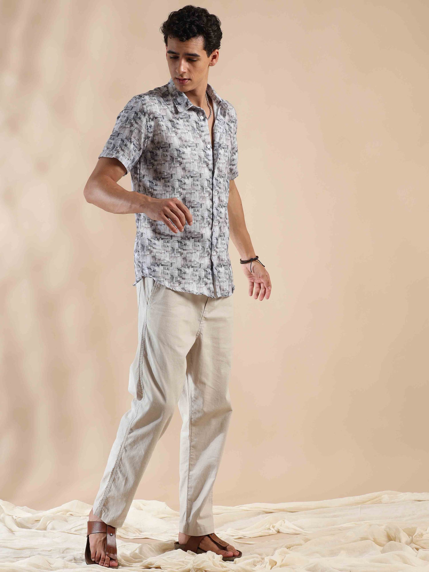 Summer Platinum Cotton Shirt