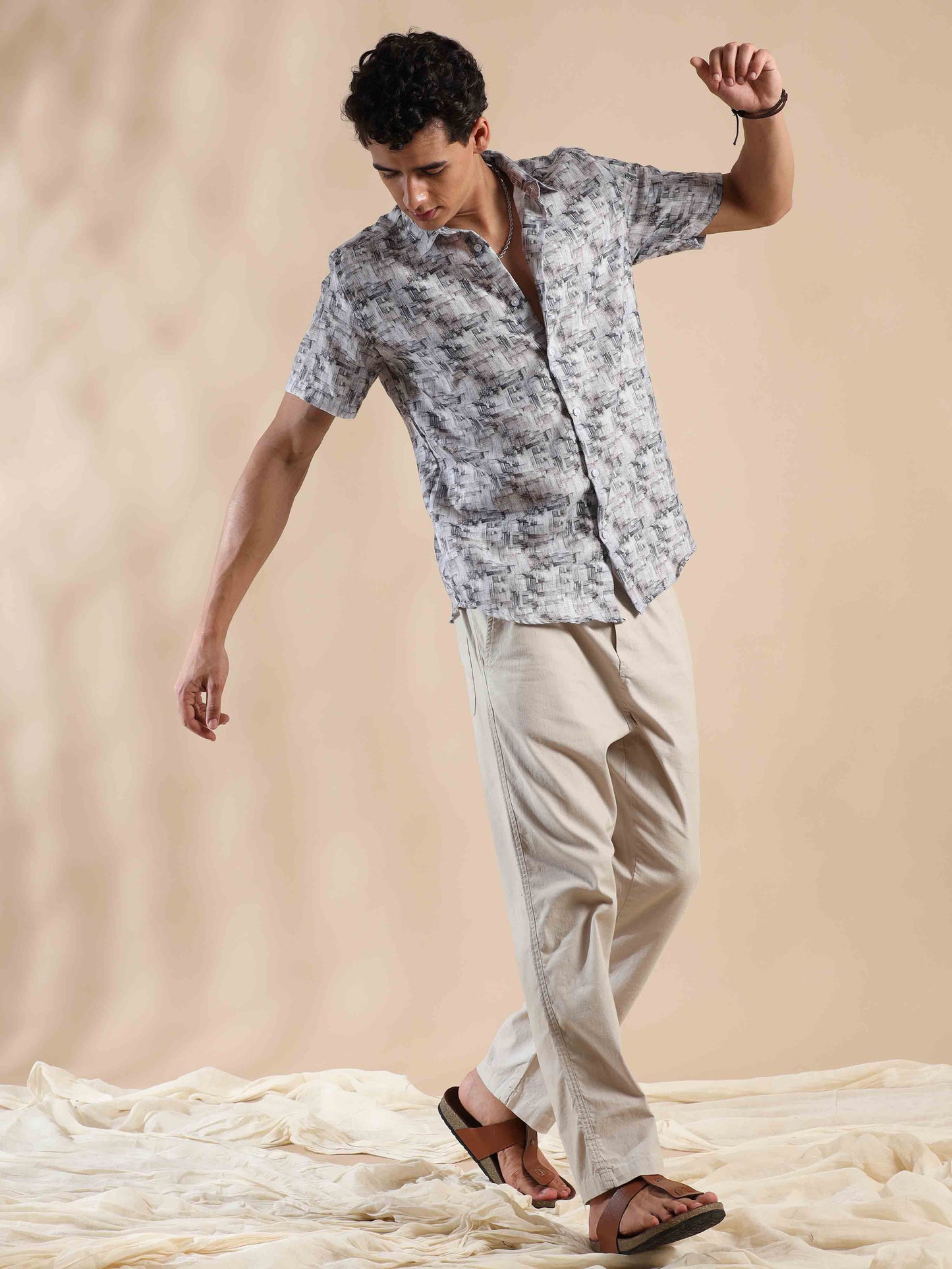 Summer Platinum Cotton Shirt