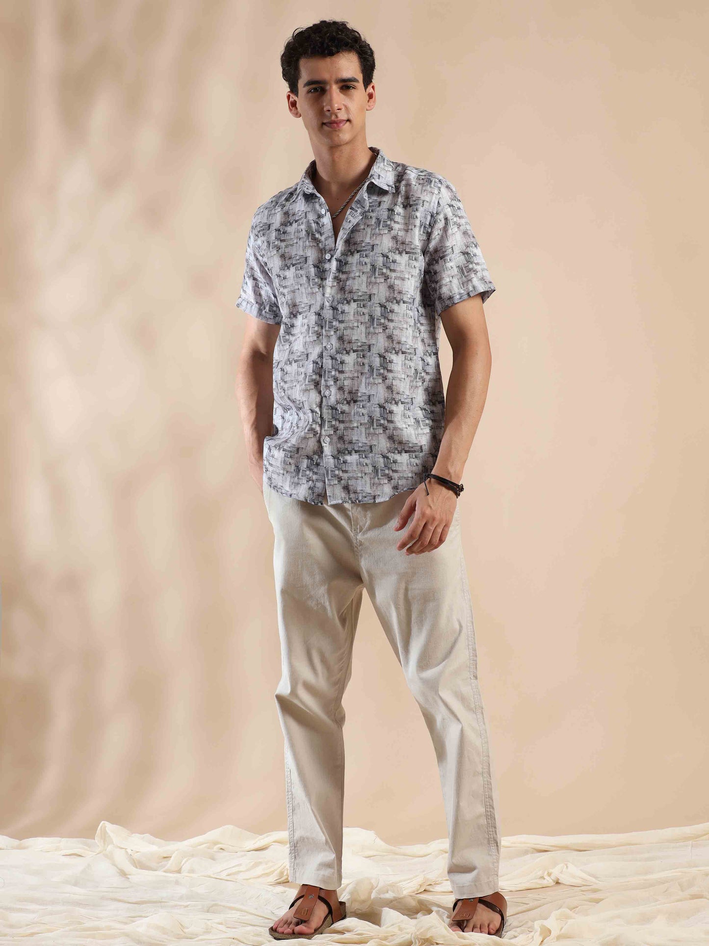 Summer Platinum Cotton Shirt