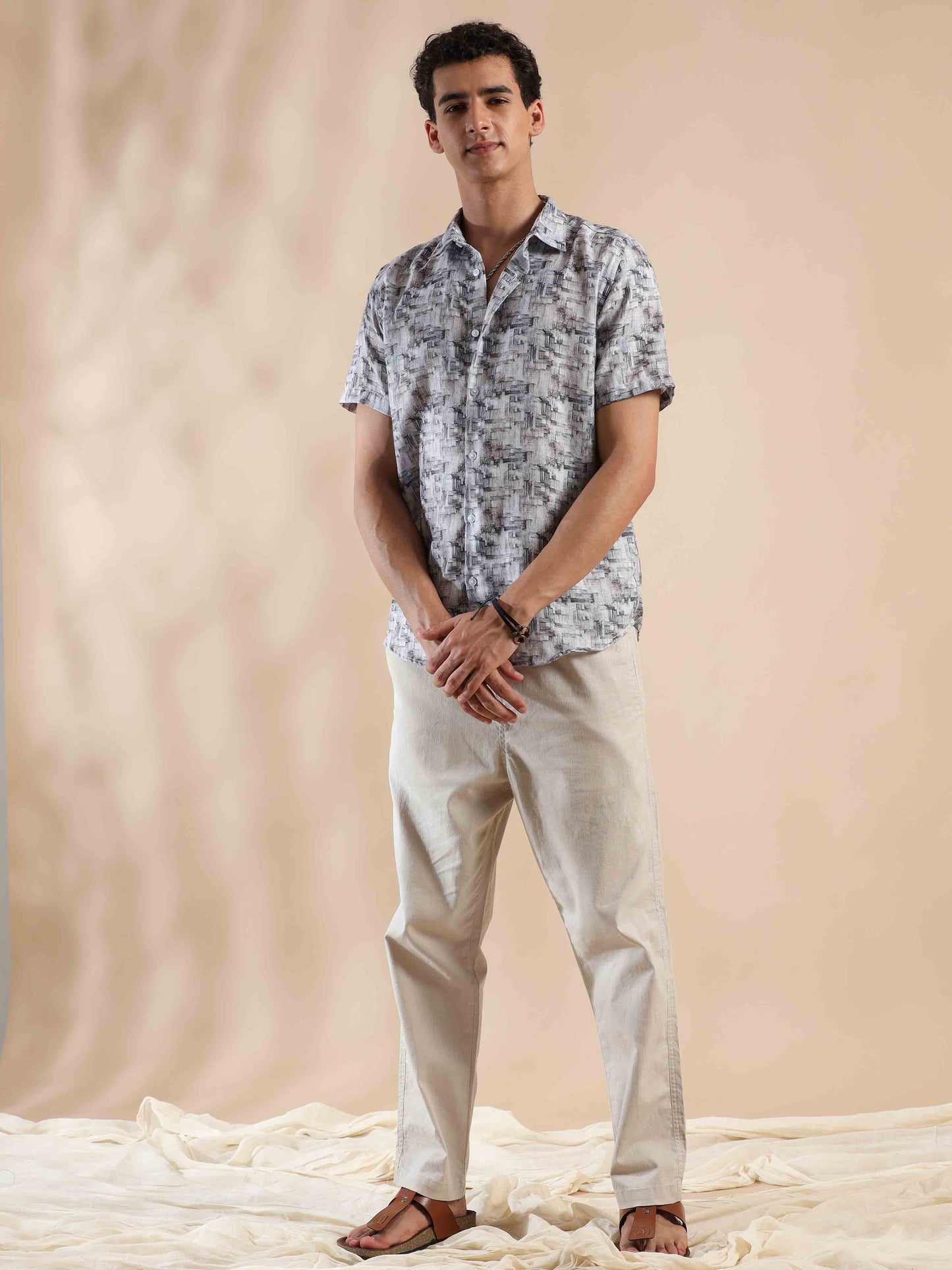 Summer Platinum Cotton Shirt