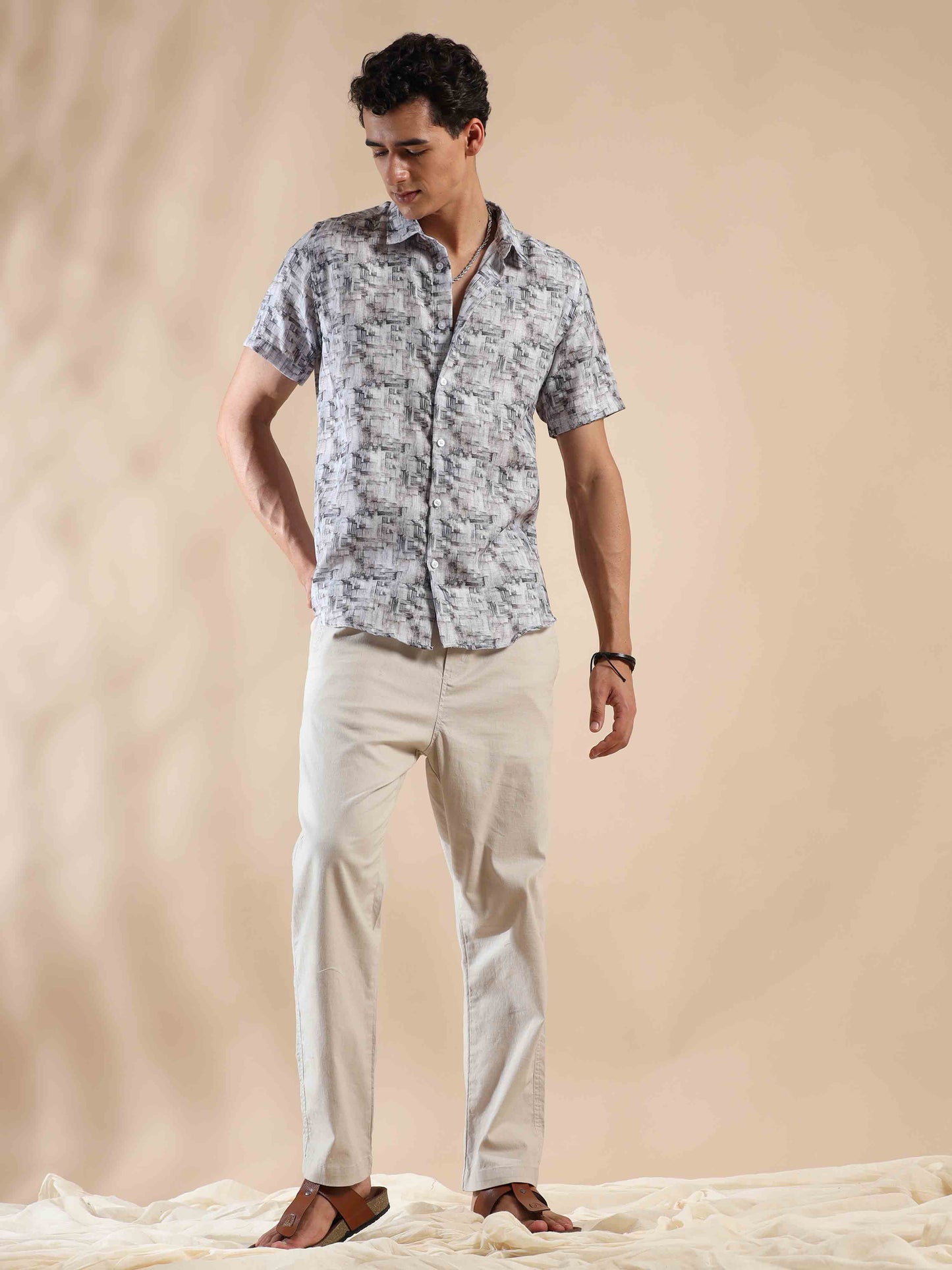 Summer Platinum Cotton Shirt